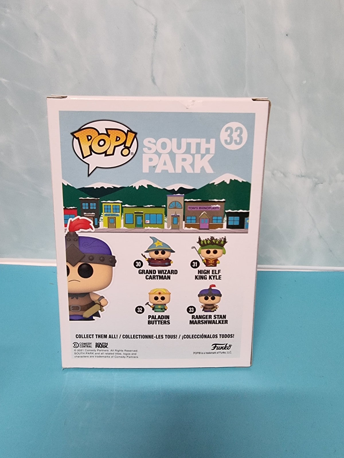 FunkoPop South Park :  Ranger Stan Marshwalker # 33
