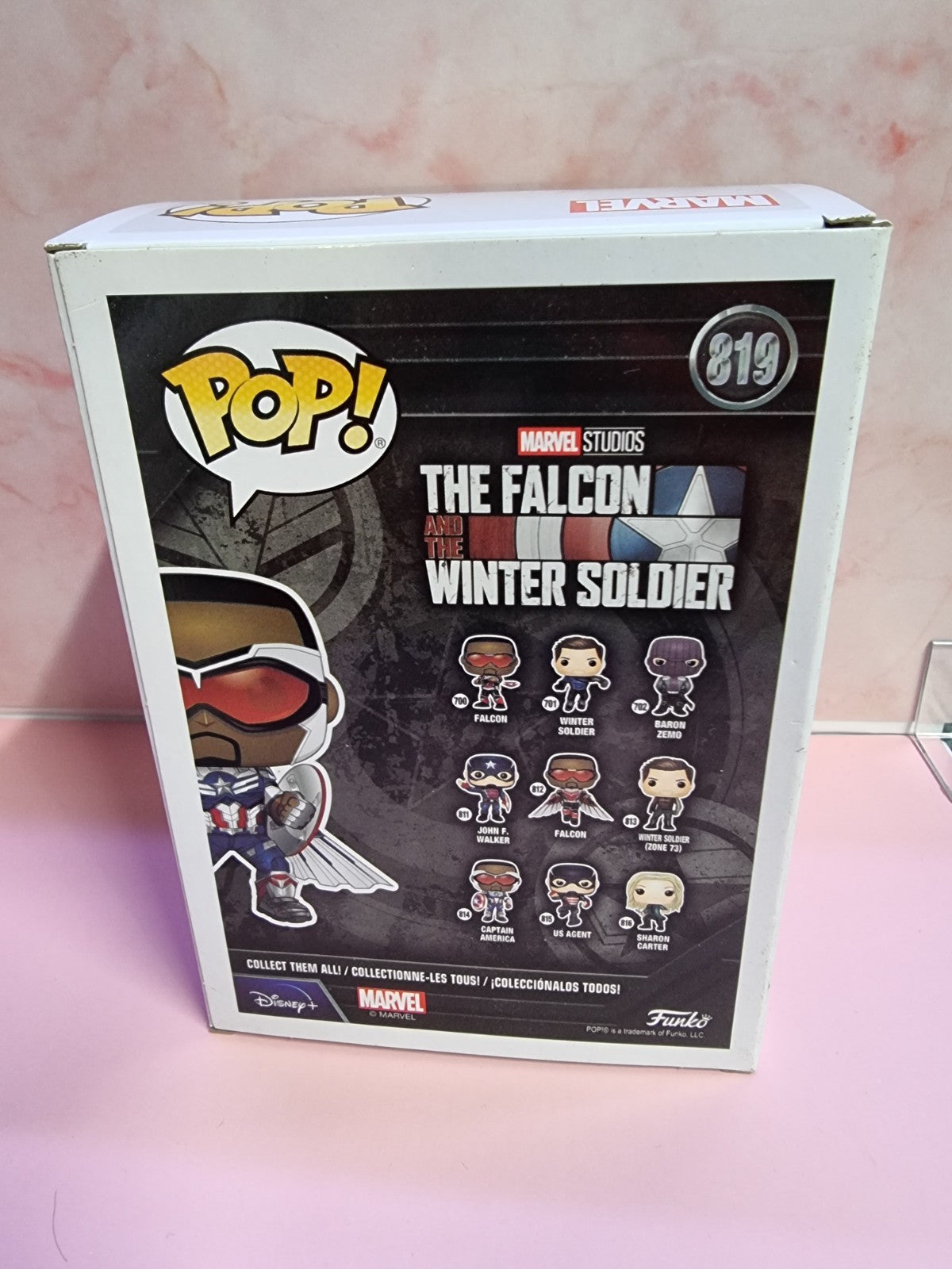 Funko Pop Marvel The Falcon Winter Soldier Captain America #819  Special Edition