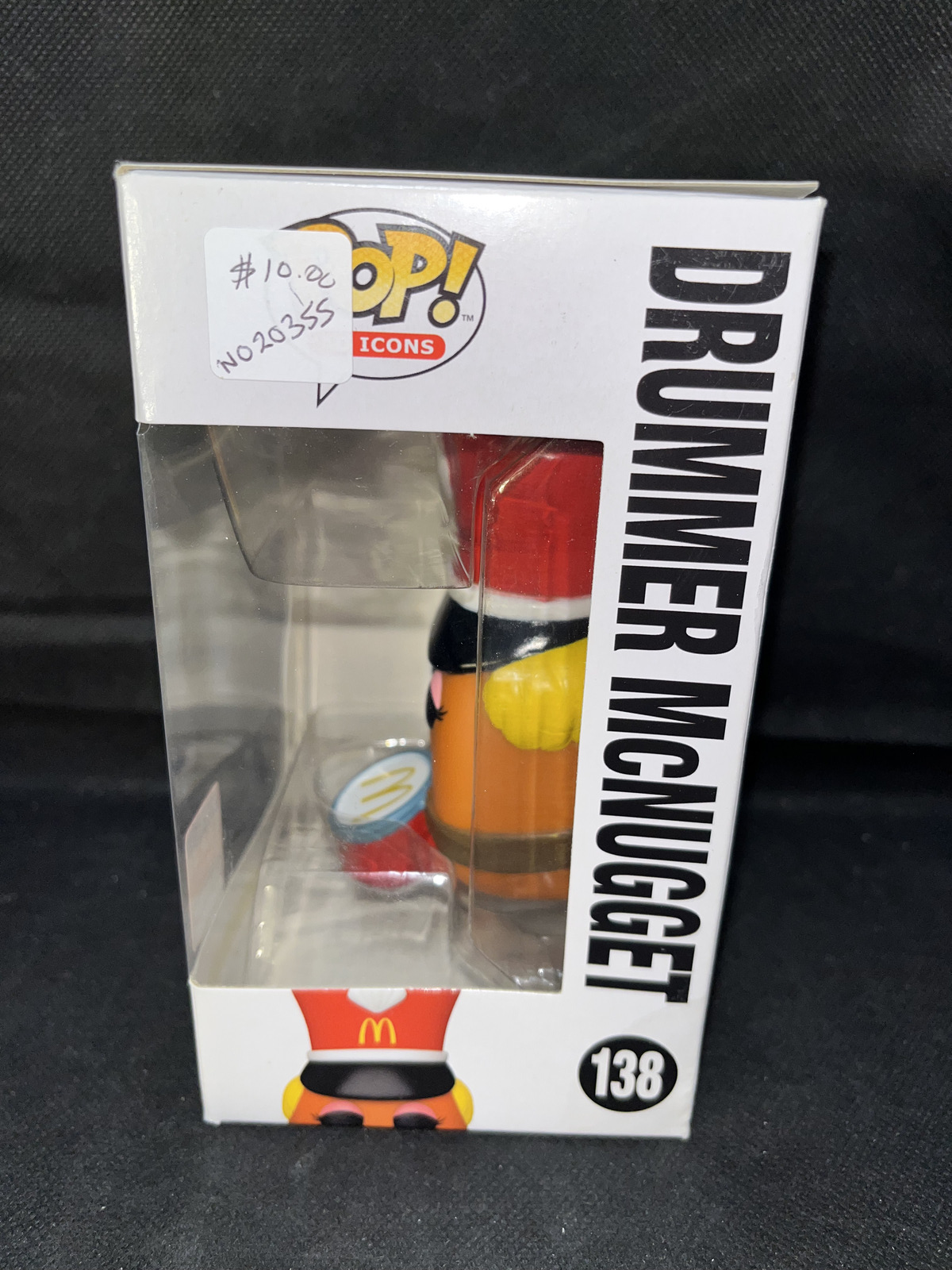 Funko Pop Drummer McNugget McDonalds Ad Icons Exclusive Vaulted # 138