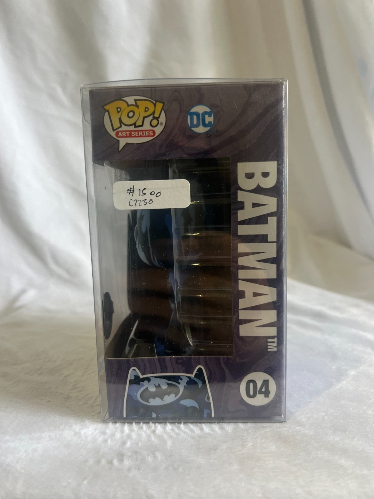 FUNKO POP VINYL DC BATMAN ARTIST SERIES BLACK & BLUE #04 EXCLUSIVE