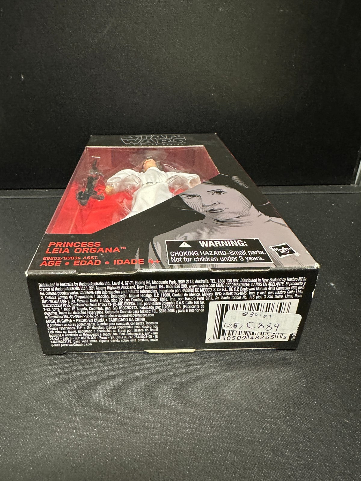 Star Wars The Black Series Princess Leia Organa #30 6 inch Action Figure