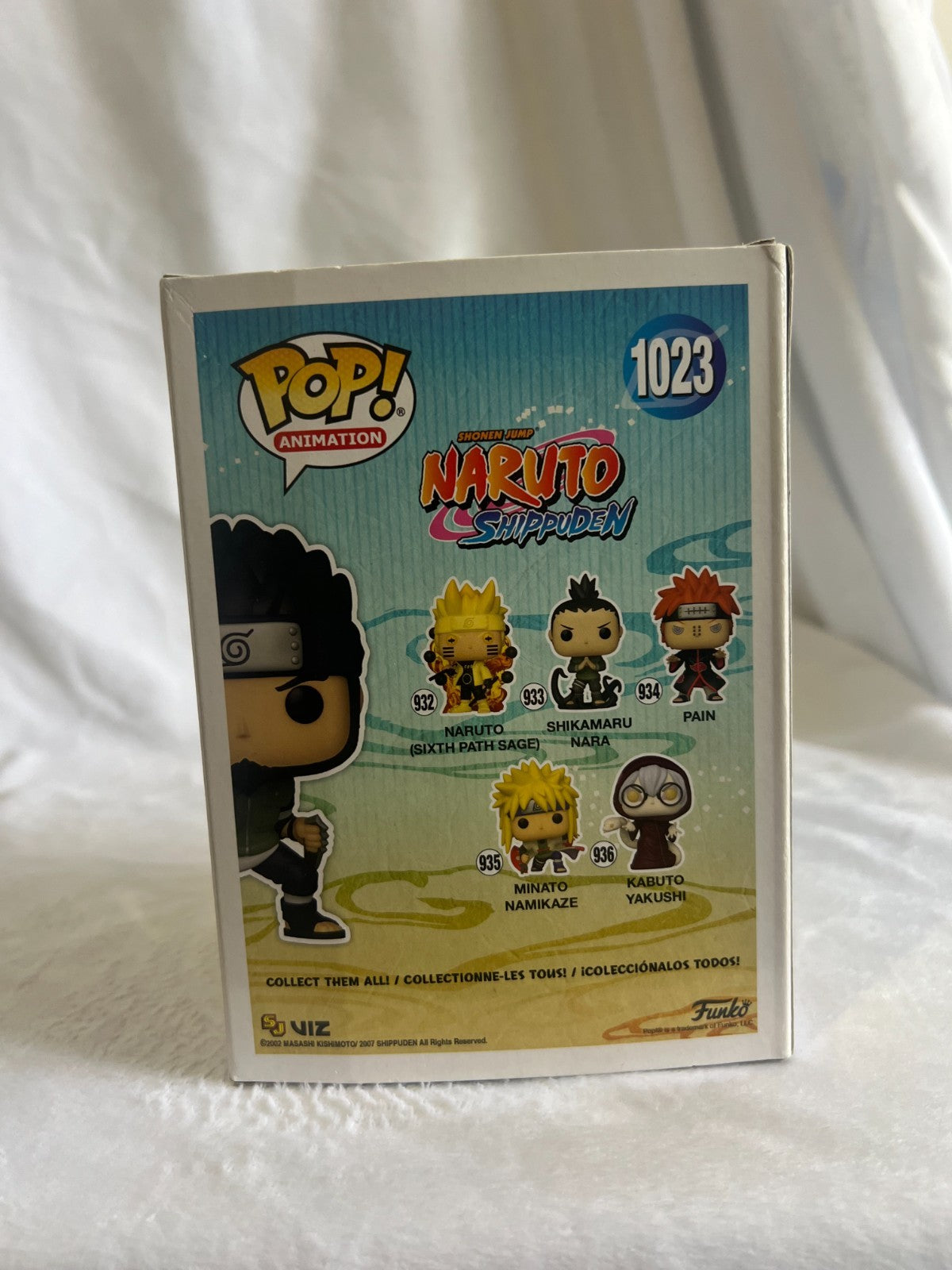 ASUMA Naruto Shippuden SE 1023 Funko Pop Vinyl New in Mint Box + Protector