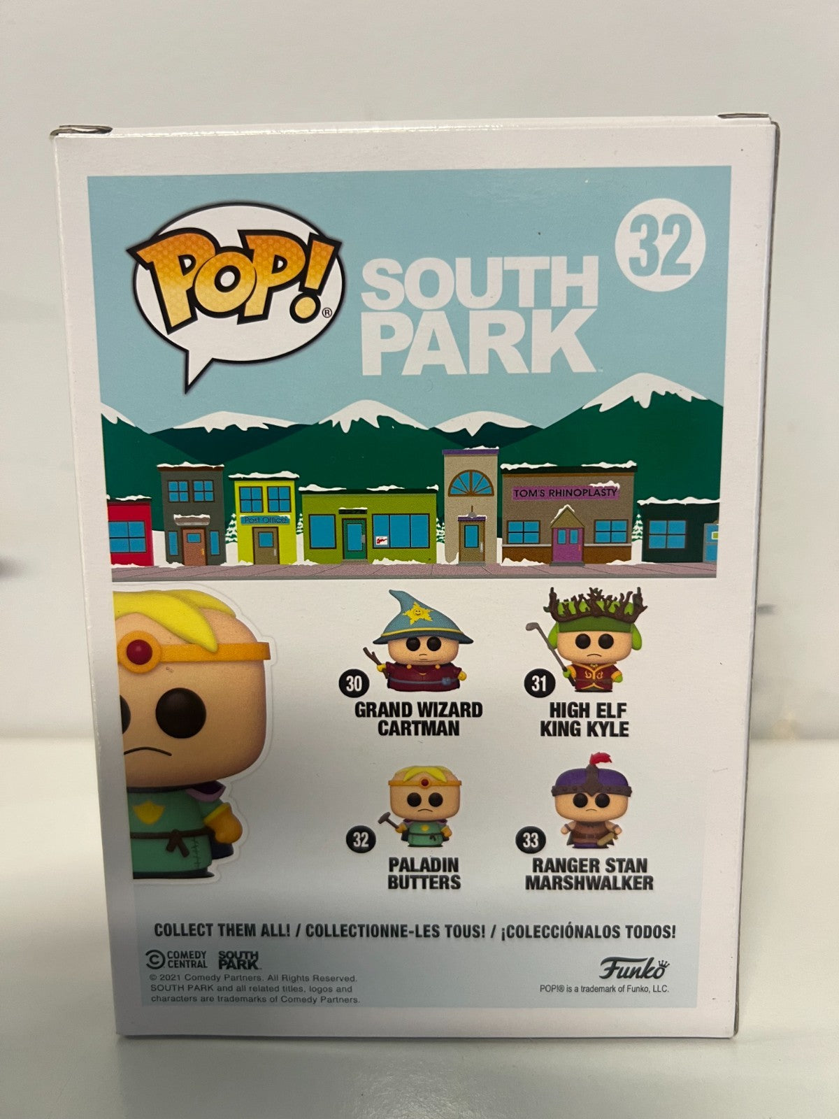 Funko Pop! Television South Park Paladin Butters #32 Vinyl Figure