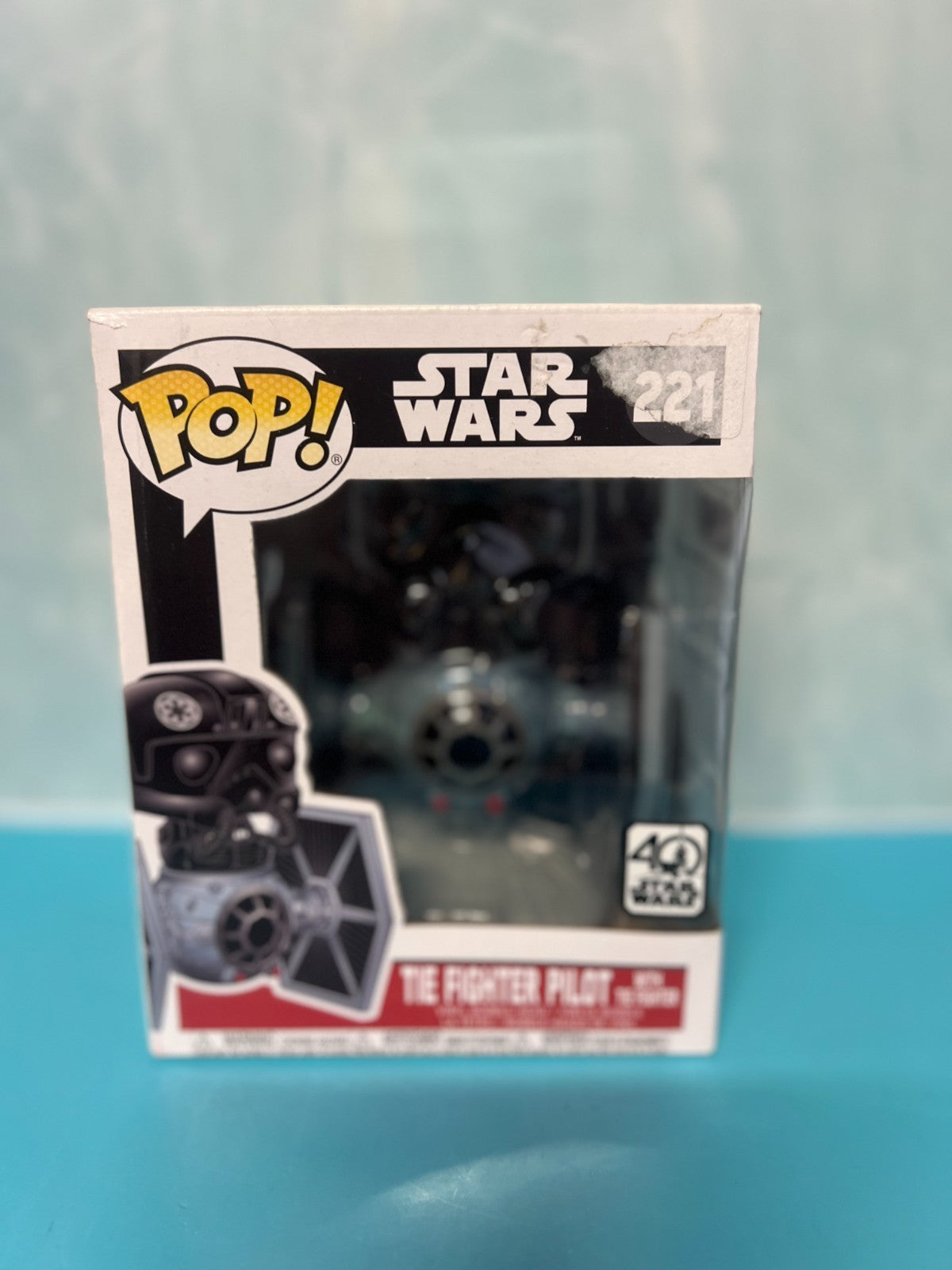 Funko Pop Star Wars #221 TIE Fighter Pilot with TIE Fighter Vinyl Fighter