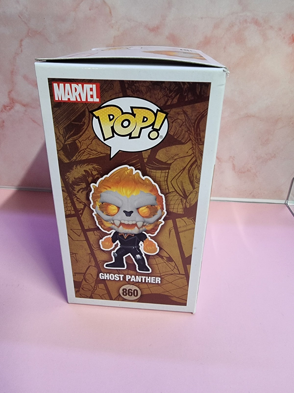 Marvel Infinity Warps Ghost Panther Pop! Vinyl Figure #860