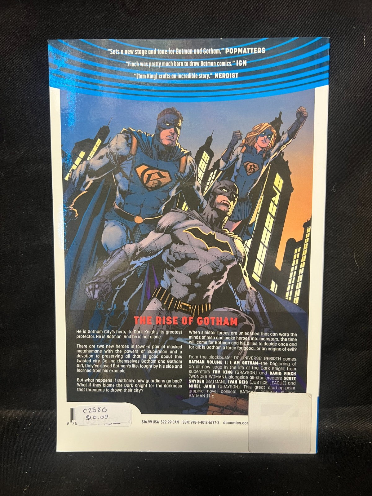 DC Comics TPB Universe Rebirth Batman 1 st Print 2017 Vol 1 I Am Gotham
