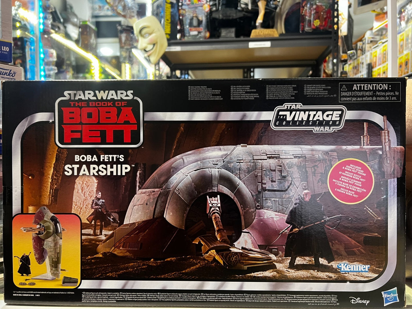 Star Wars Vintage Collection Boba Fett’s Starship Vehicle The Book Of Boba Fett