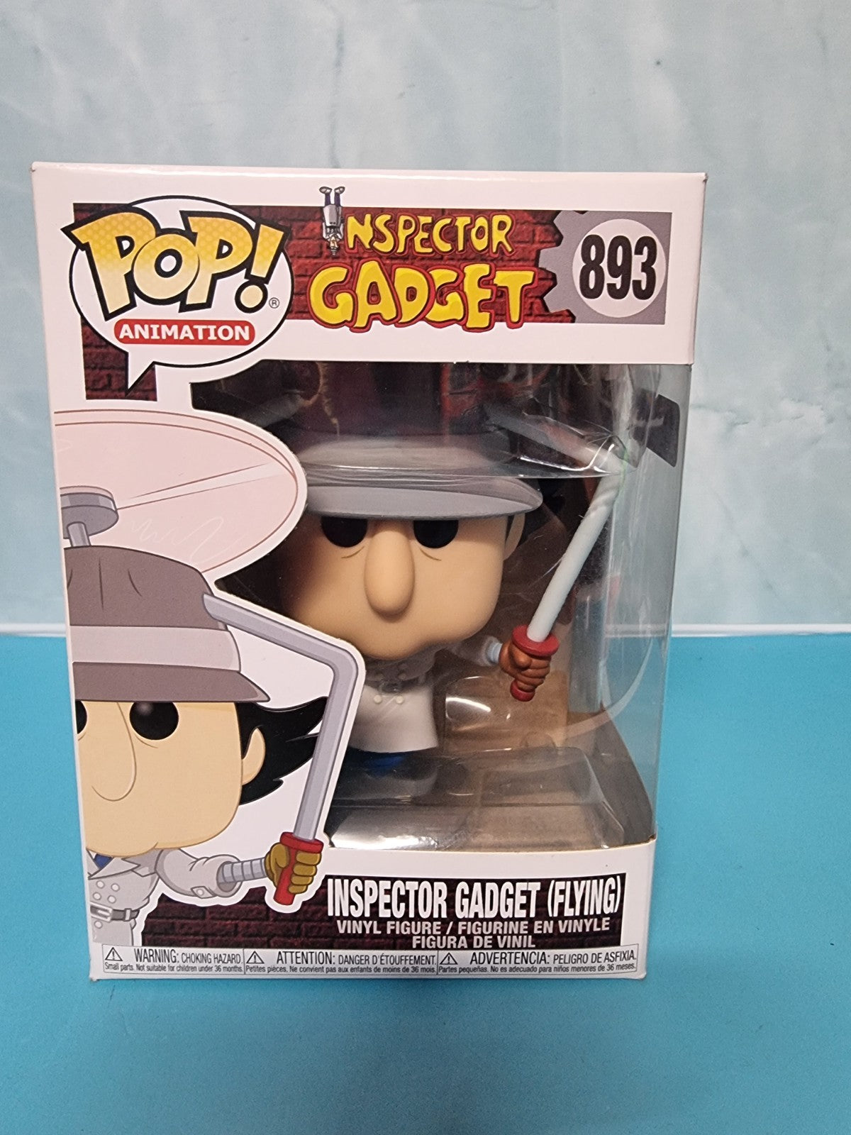 Funko POP! Animation Figure - INSPECTOR GADGET (Flying) #893