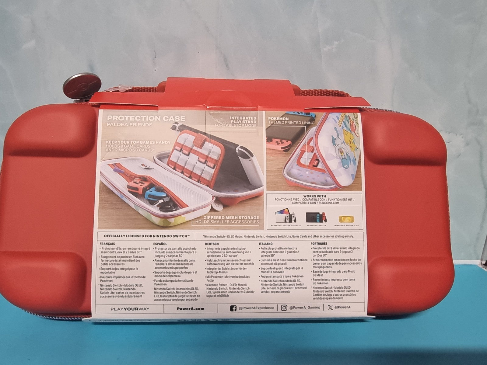 NEW PowerA Protection Case Nintendo Switch OLED/Switch/Switch Lite Paldea Friend
