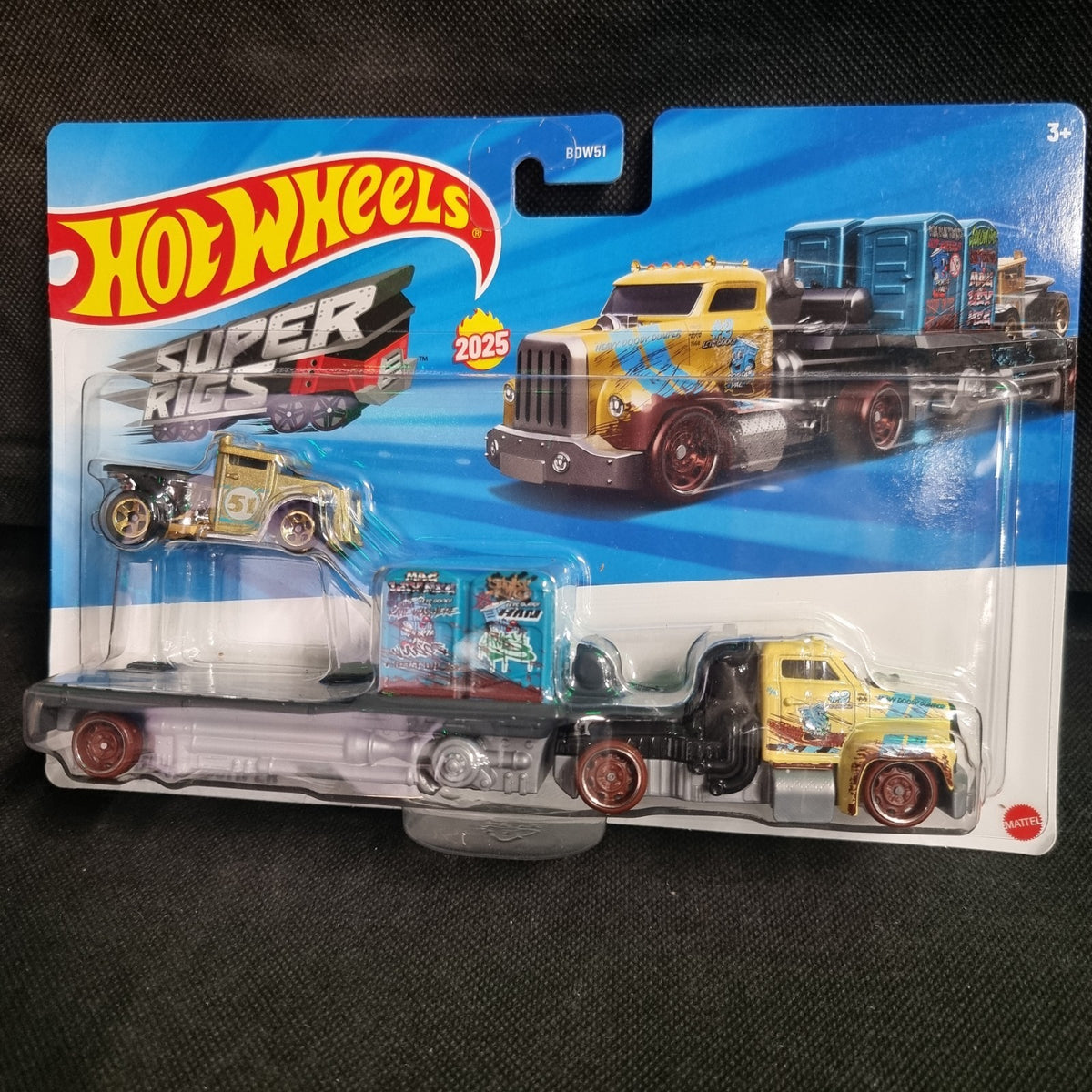  Hot Wheels 2025 Heavy Doody Dumper Track Fleet Super Rigs 