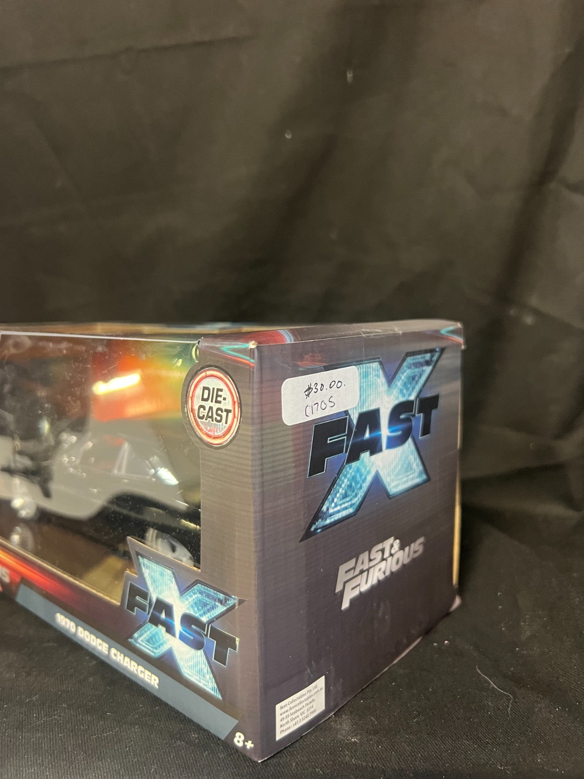 Jada Toys Fast and Furious Fast X 1970 Dodge Charger 1:24 Scale Die-Cast Vehicle