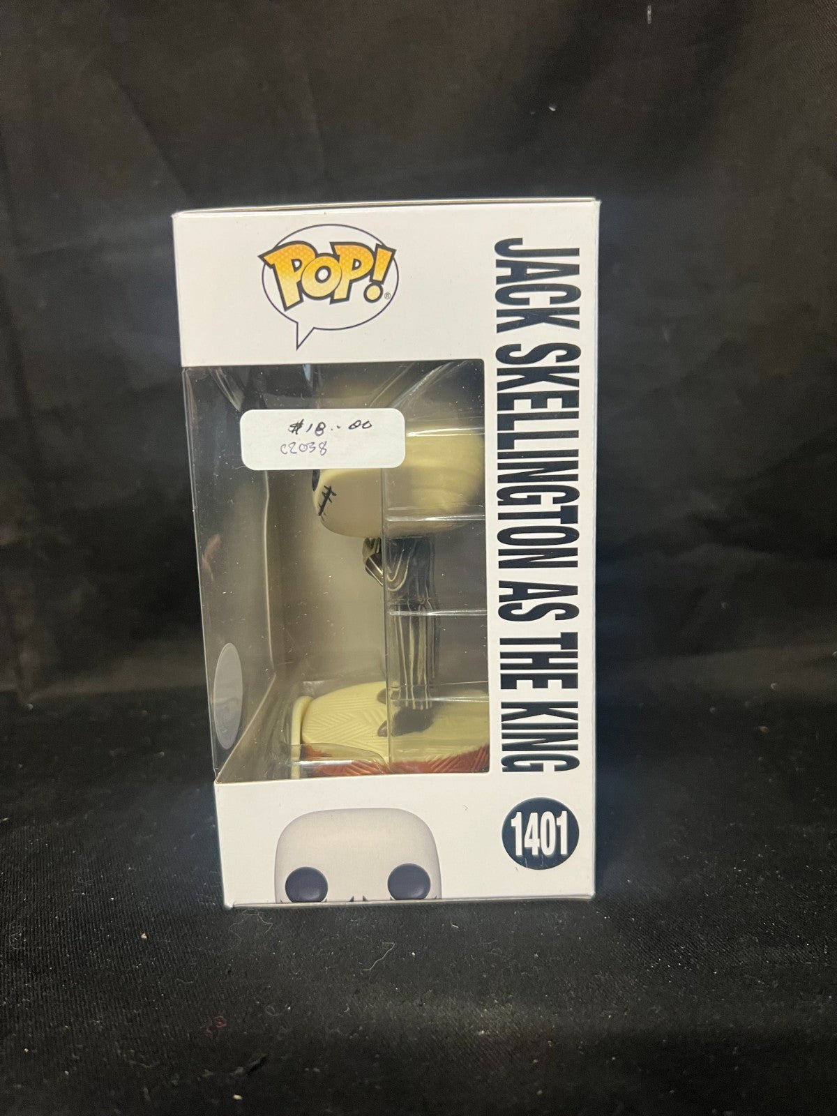 Funko Pop Vinyl 1401 Jack Skellington As King Nightmare Before Christmas Disney