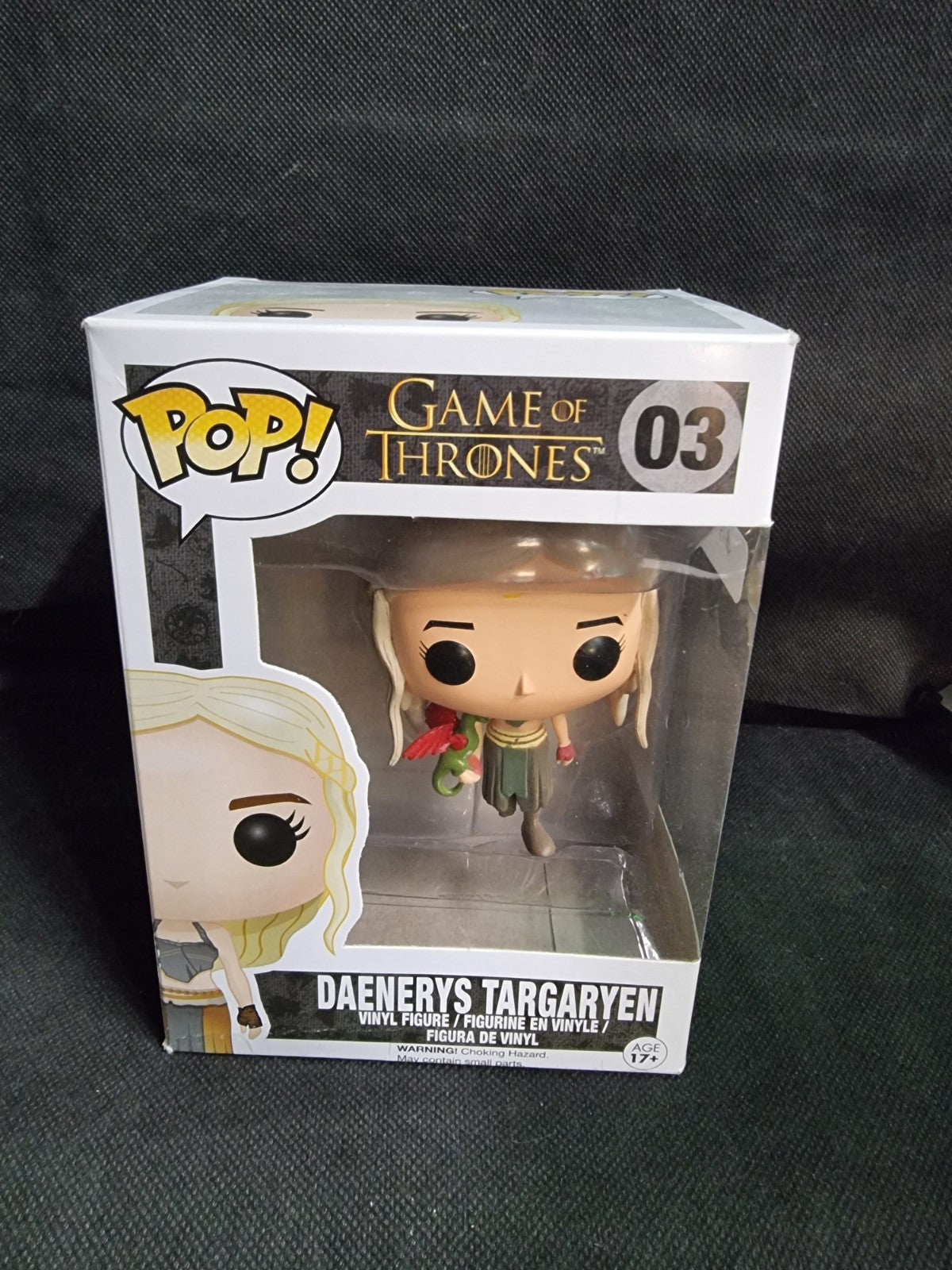 Funko POP! Game Of Thrones Daenerys Targaryen #03 red dragon