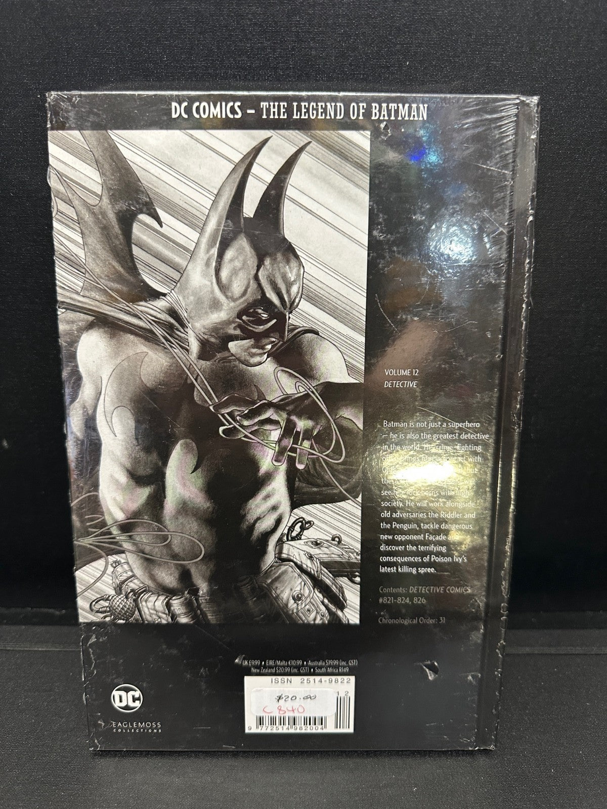 DC Comics The Legend of Batman Volume 12 Detective Hardcover Eaglemoss