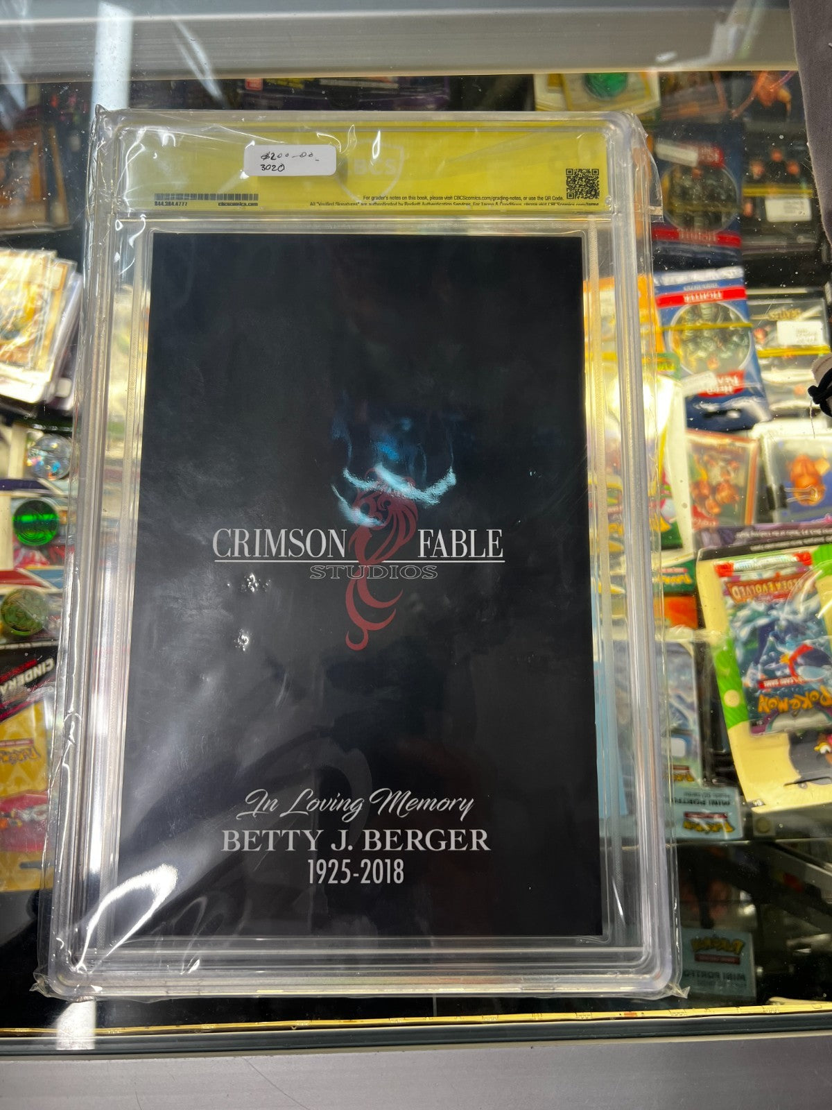 chronicles of zelaria dynasty darkness #1 cbcs 9.6 SIGNED BY PETER SMITH
