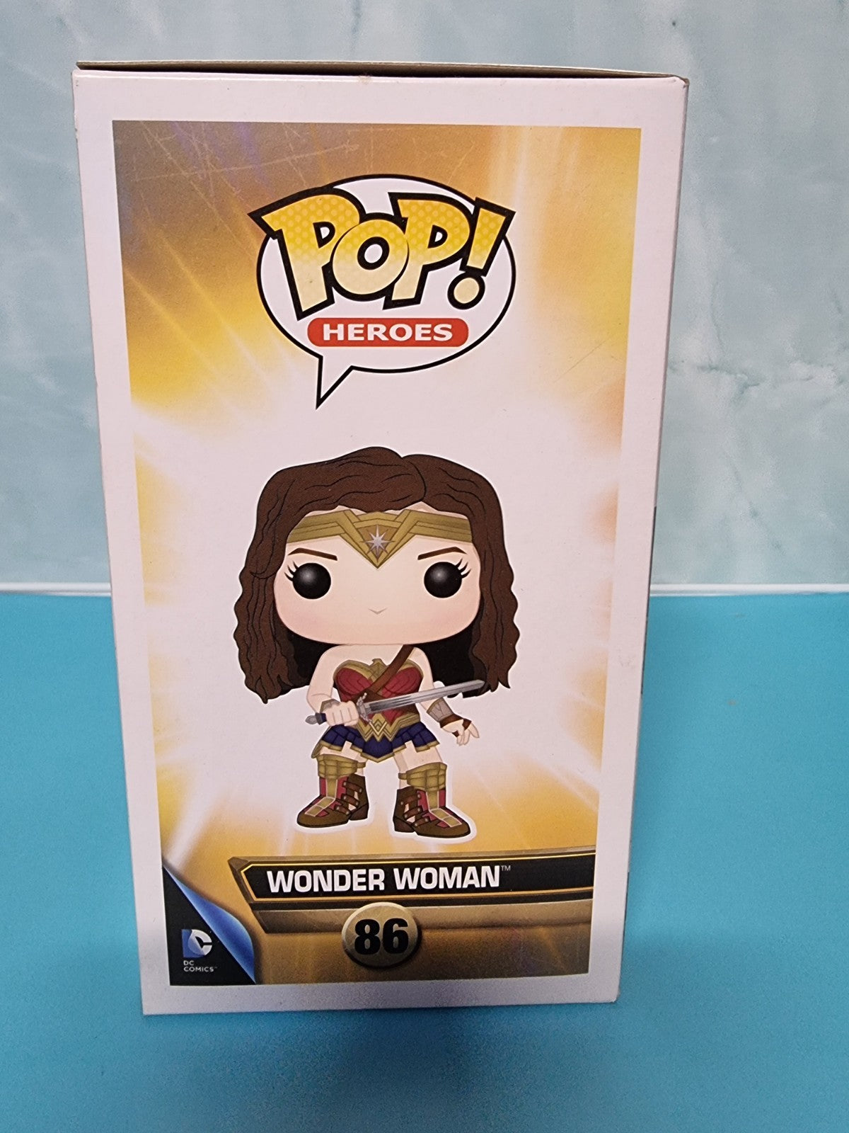 Batman vs Superman: Dawn of Justice - Wonder Woman Bronze Patina Pop! Vinyl #86