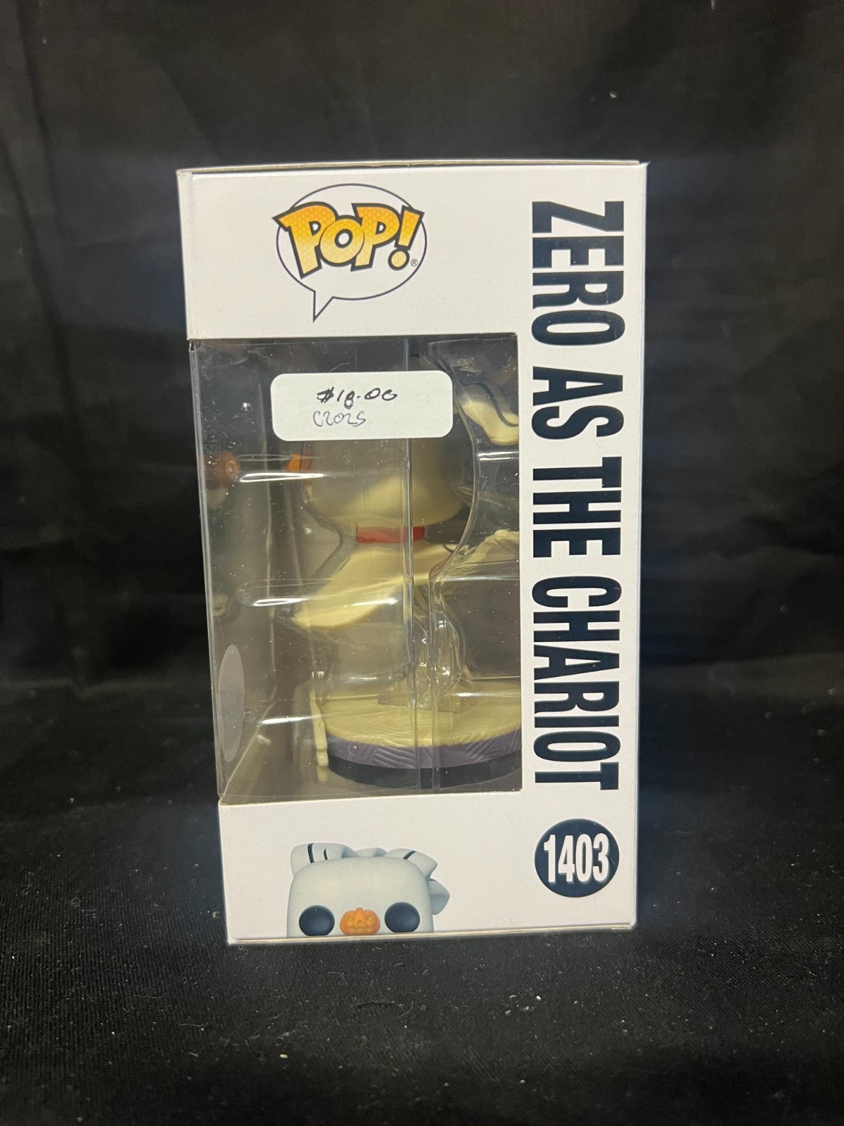 The Nightmare Before Christmas - Zero as the Chariot Pop! Vinyl Figure "New"