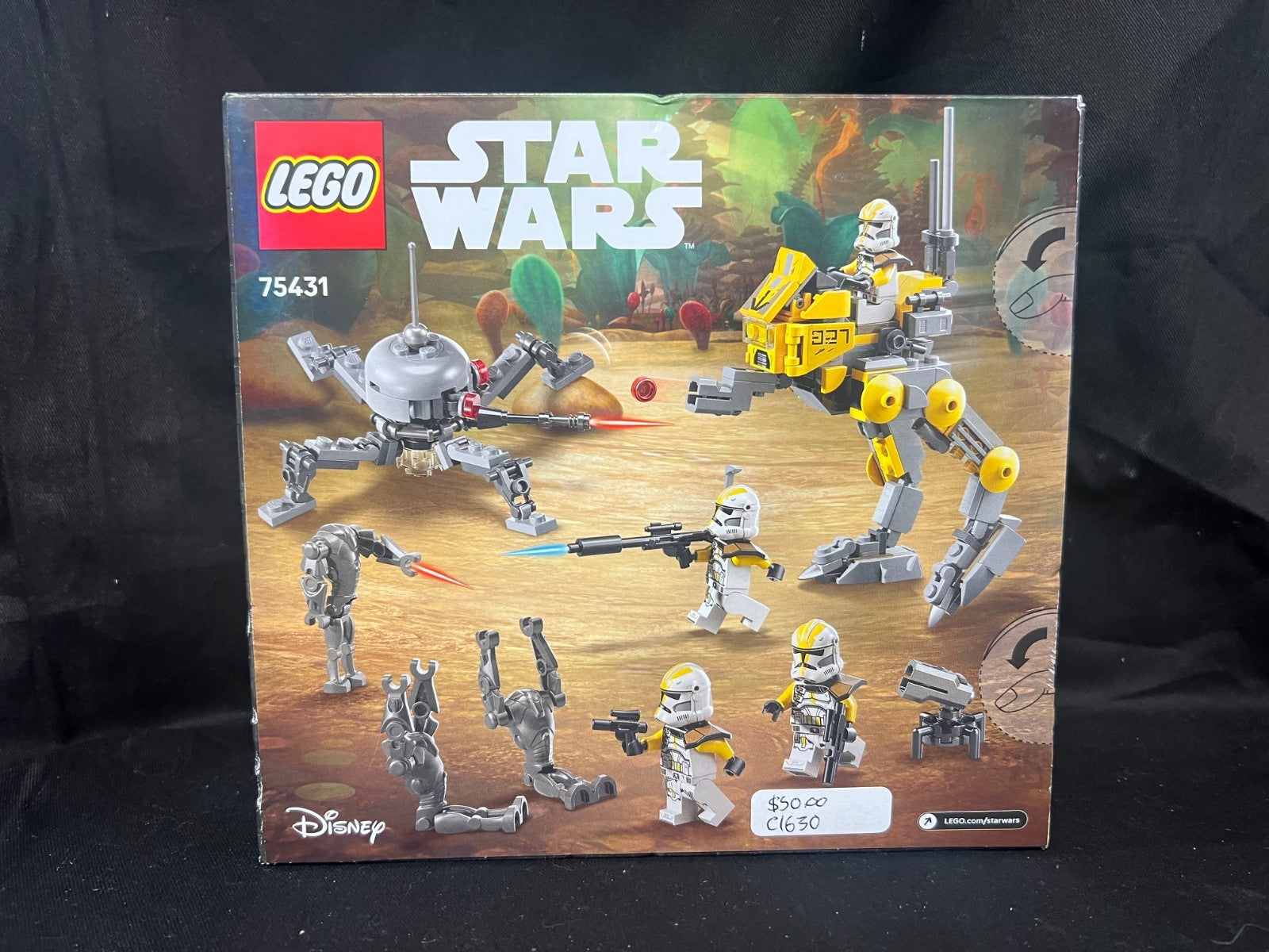 LEGO Star Wars 327th Star Corps Battle Pack 75431 AT-RT Spider Droid 258 Pcs NEW
