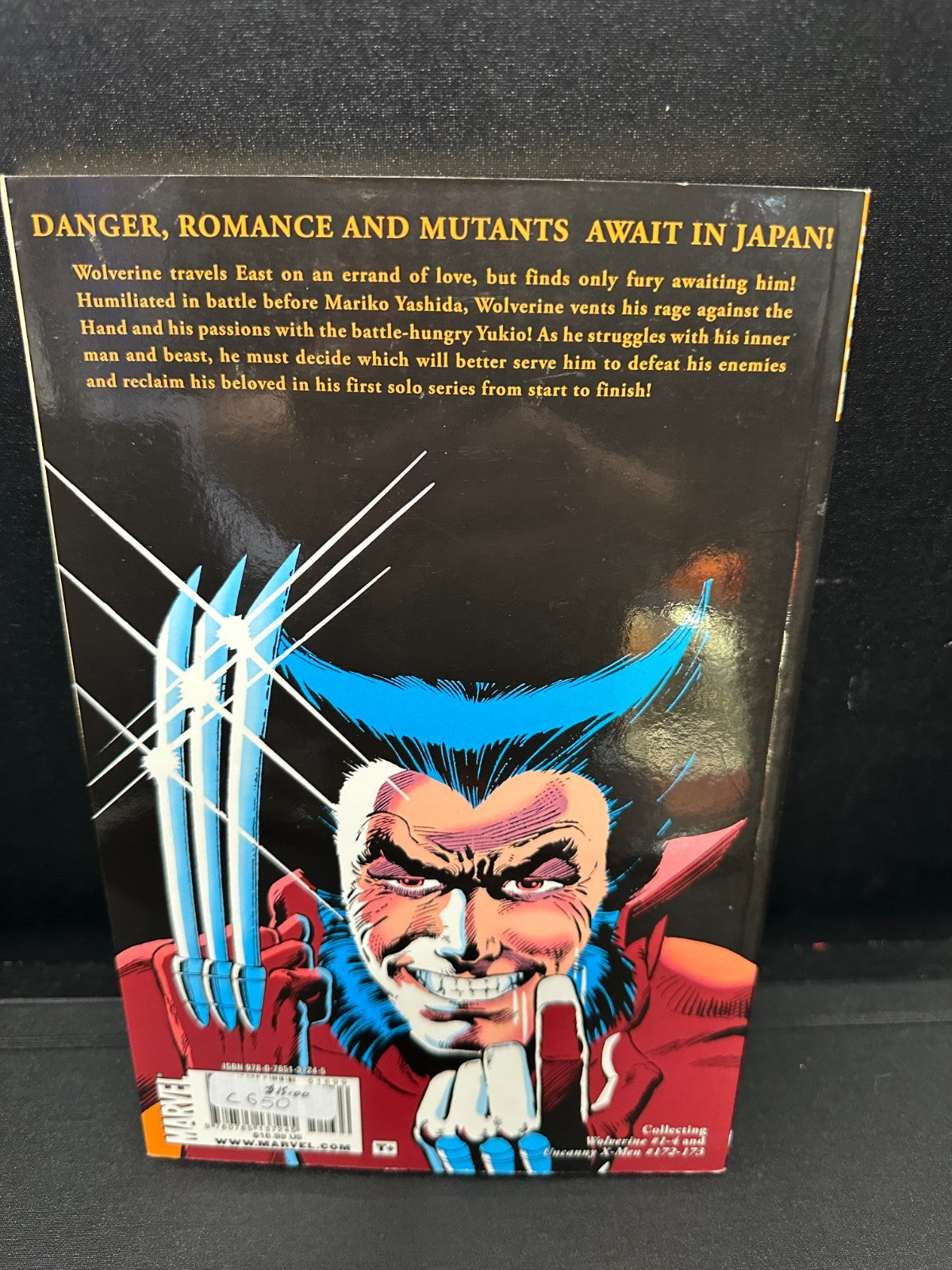 Marvel Comics Wolverine - Chris Claremont | Frank Miller Graphic Novel