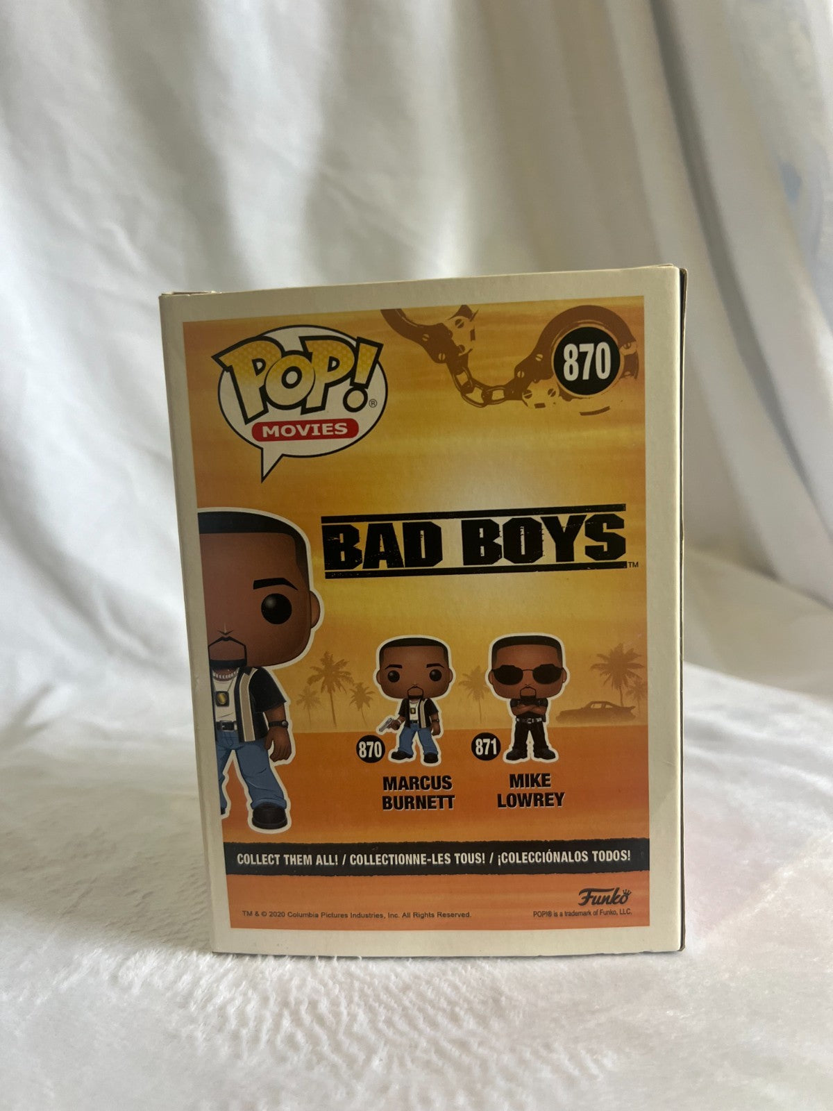 Marcus Burnett 870 ~ Bad Boys ~ Funko Pop Vinyl ~ Martin Lawrence