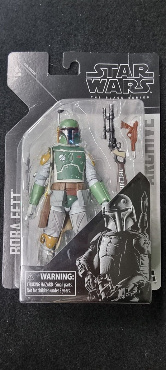 Hasbro Star Wars The Black Series Archive Boba Fett 6 inch Action Figure - E3408