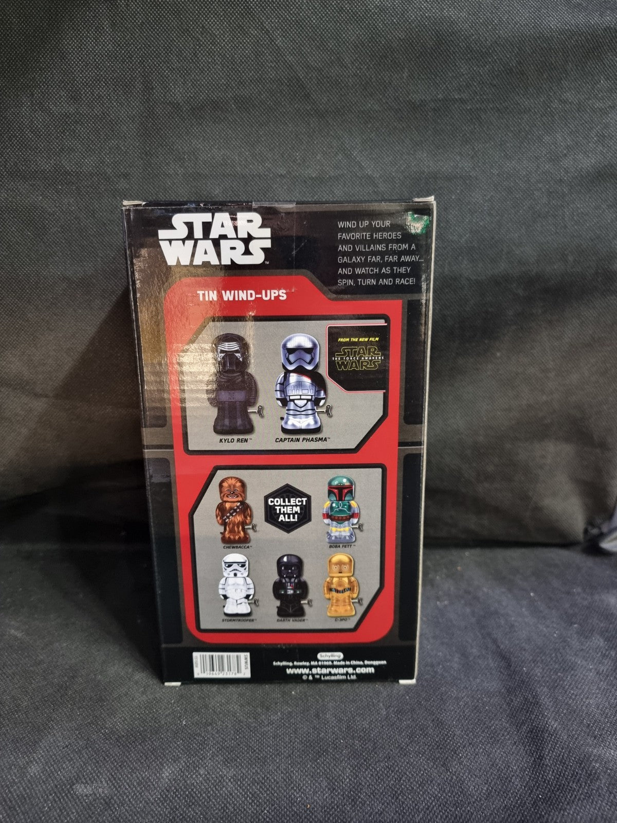Schylling Disney Star Wars Chewbacca Tin Wind-Up Toy Figure
