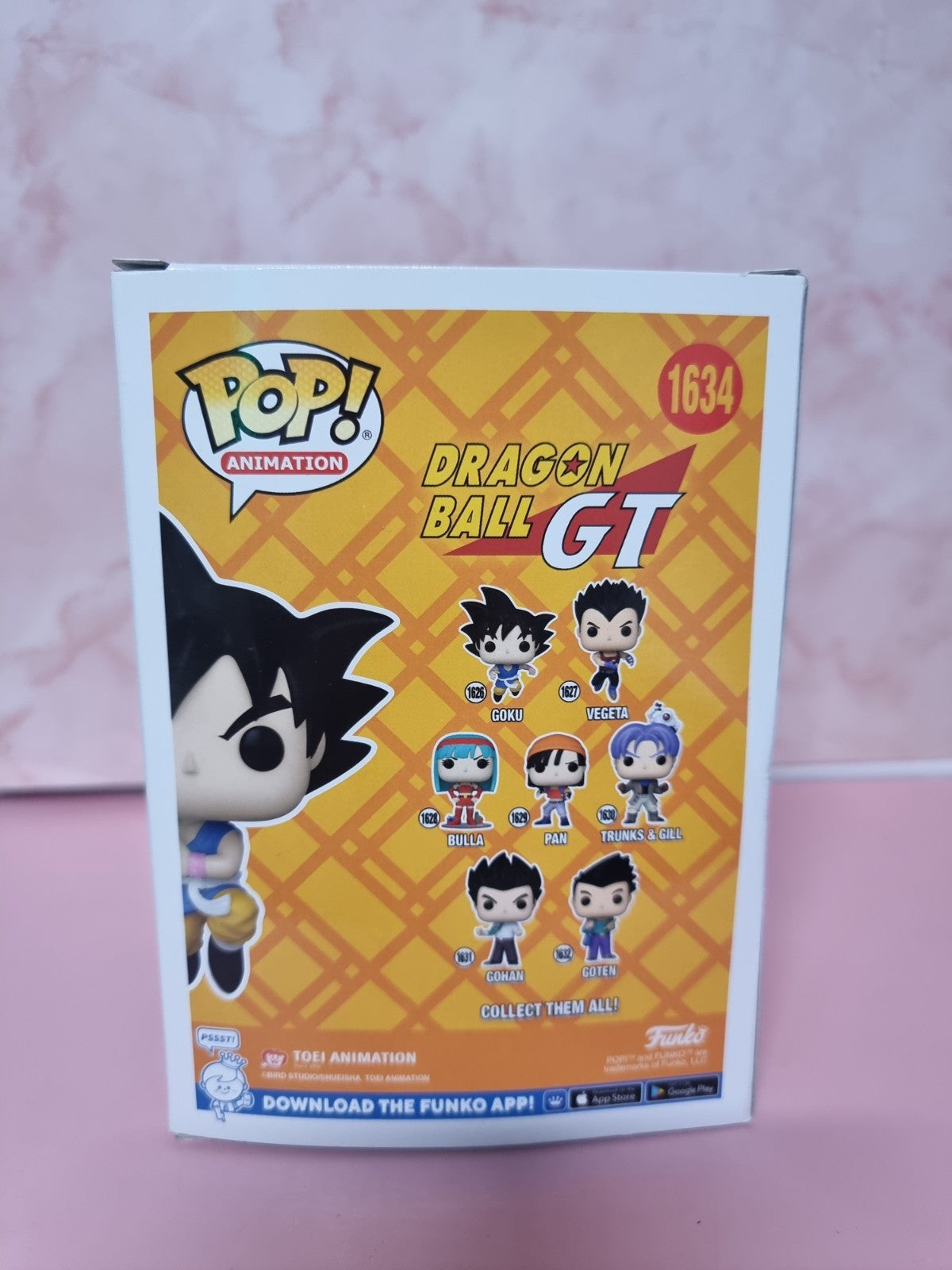 FUNKO POP DRAGON BALL GT GOKU WITH KAMEHAMEHA # 1634 SPECIAL EDITION