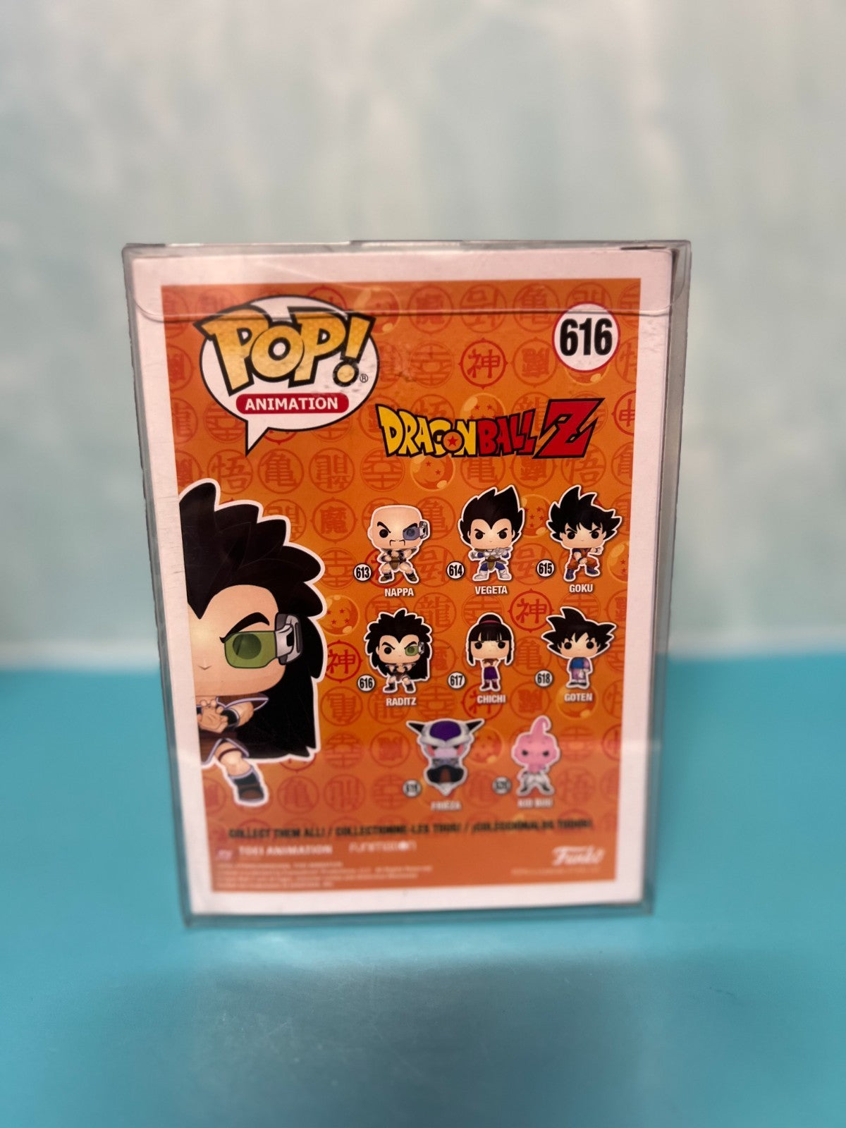 Funko Pop! Animation - Dragon Ball Z #616 Raditz Vinyl Figure + Free Protector
