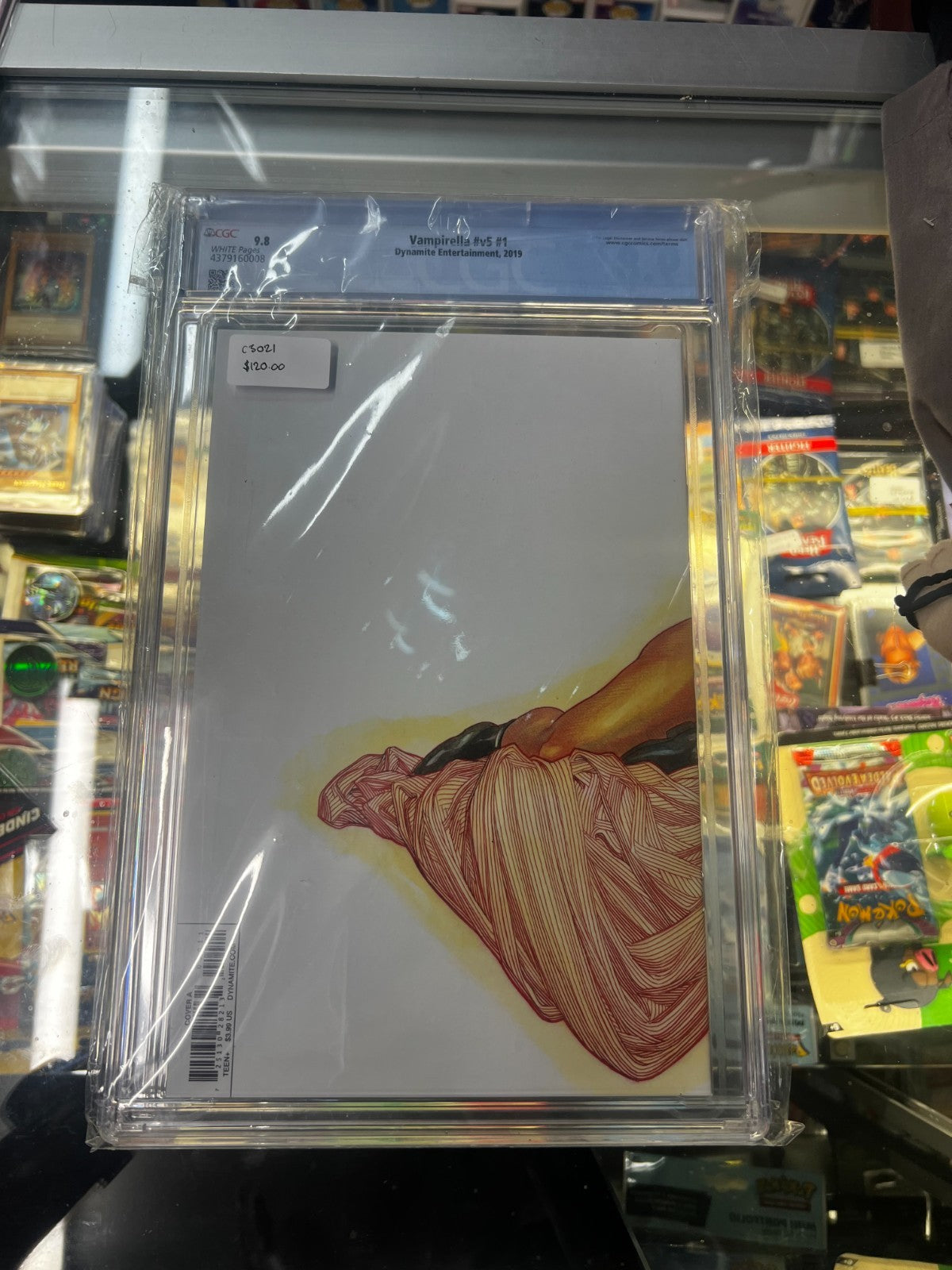 Vampirella v5 #1 CGC 9.2 (2019, Dynamite) Frank Cho Wraparound Cover, 50th Anniv