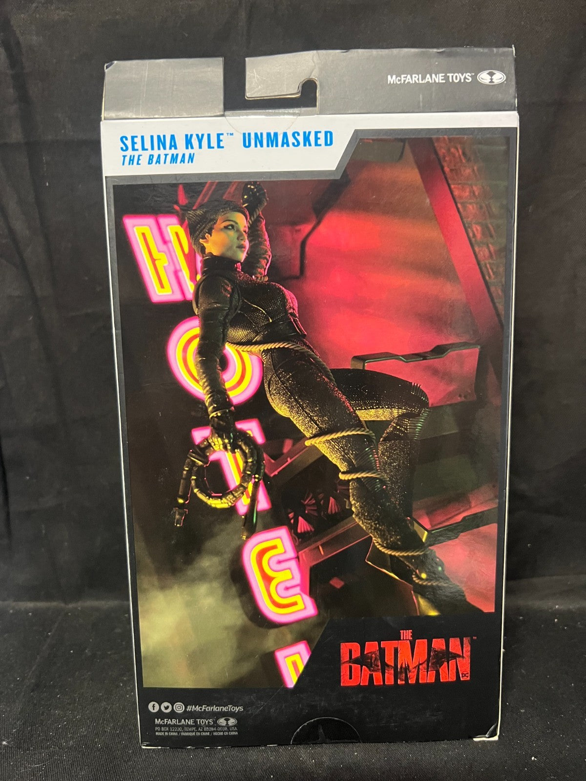 The Batman (2022) - Selina Kyle Catwoman Unmasked DC Multiverse 7” Action Figure