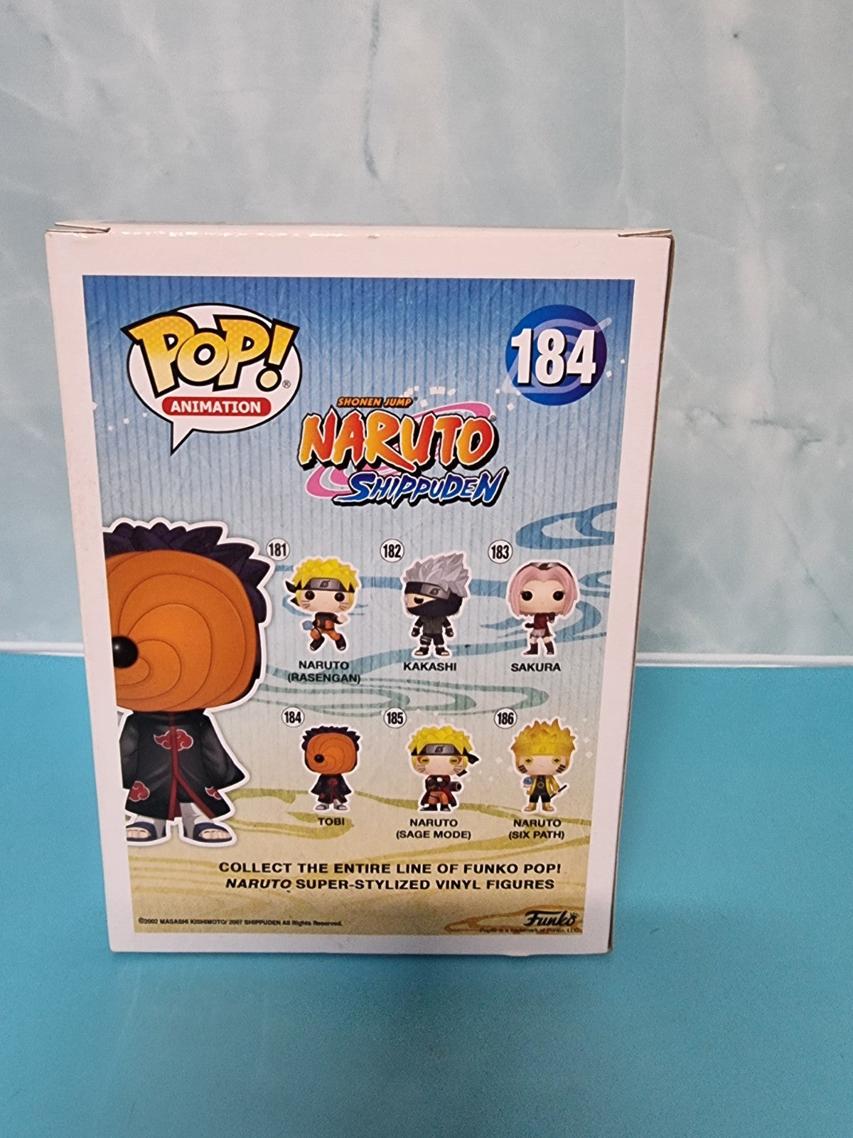 Funko Pop Tobi 184 Naruto Shippuden Vinyl Figure