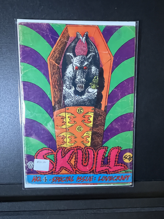 Skull Comics #4 (1972, Last Gasp) 1st Print Underground Comix Lovecraft