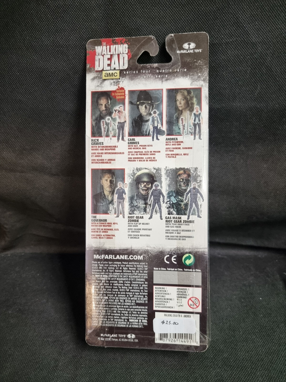 McFarlane Toys Action Figure -The Walking Dead AMC TV Series 4 - Andrea