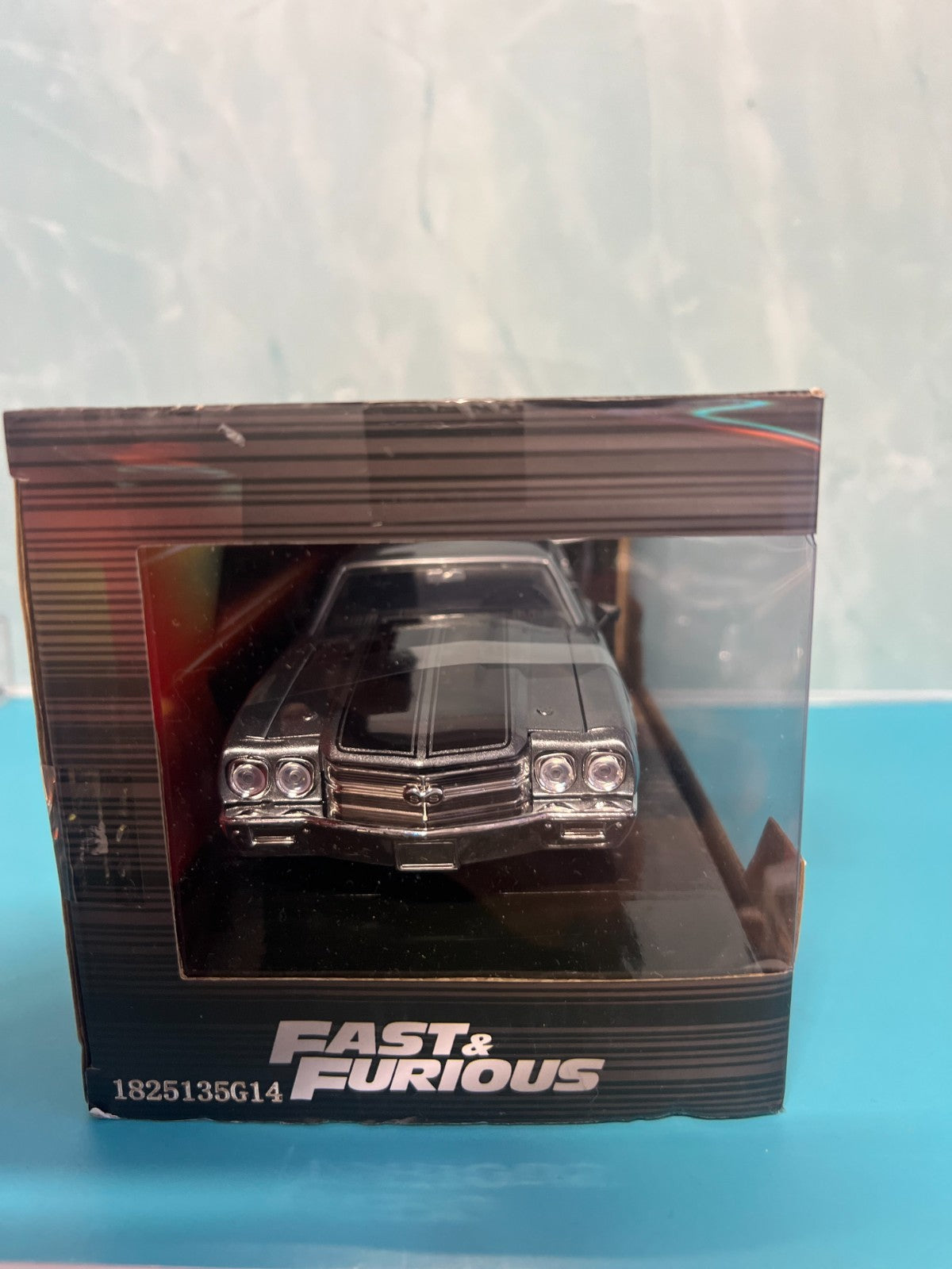 1:24 Dom's 1970 Chevy Chevelle SS -- Grey -- Fast & Furious X Chevrolet JADA