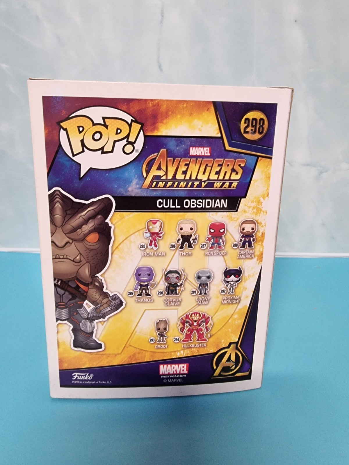 Funko Pop Disney Marvel Avengers Infinity War # 298 Cull Obsidian 2017