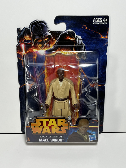 Mace Windu STAR WARS Saga Legends 3.75 Action Figure SL01