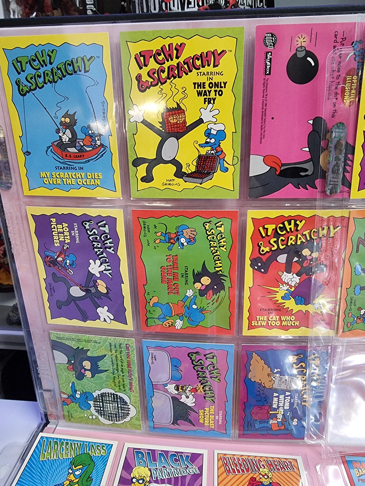 Simpson Mixed Trading Card Set 40 Cards