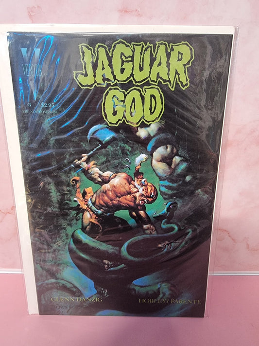 Jaguar God #3 (Verotik March 1996)
