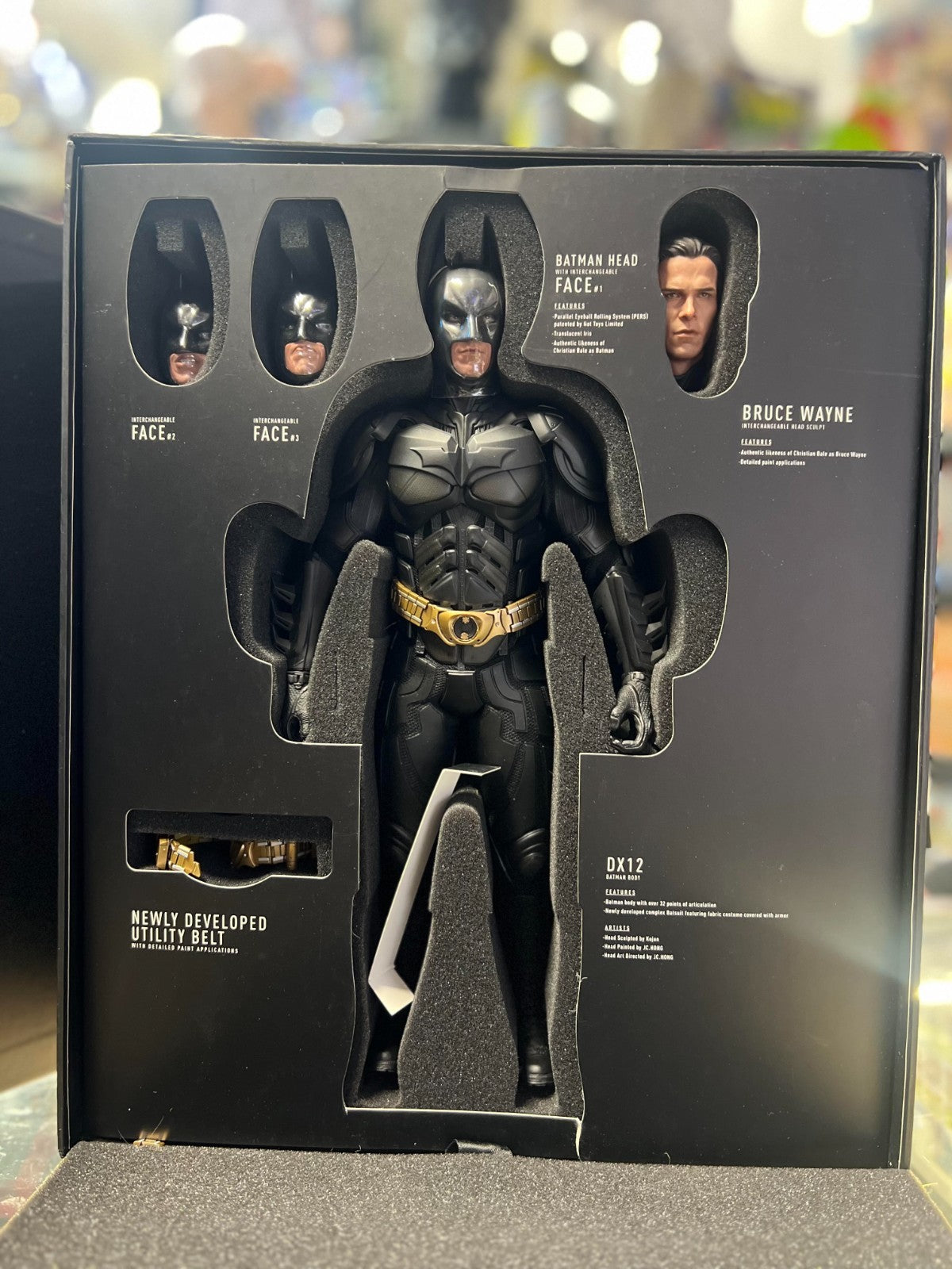 Hot Toys DX12 Batman The Dark Knight Rises 1/6 Scale Figure NRFB First Release