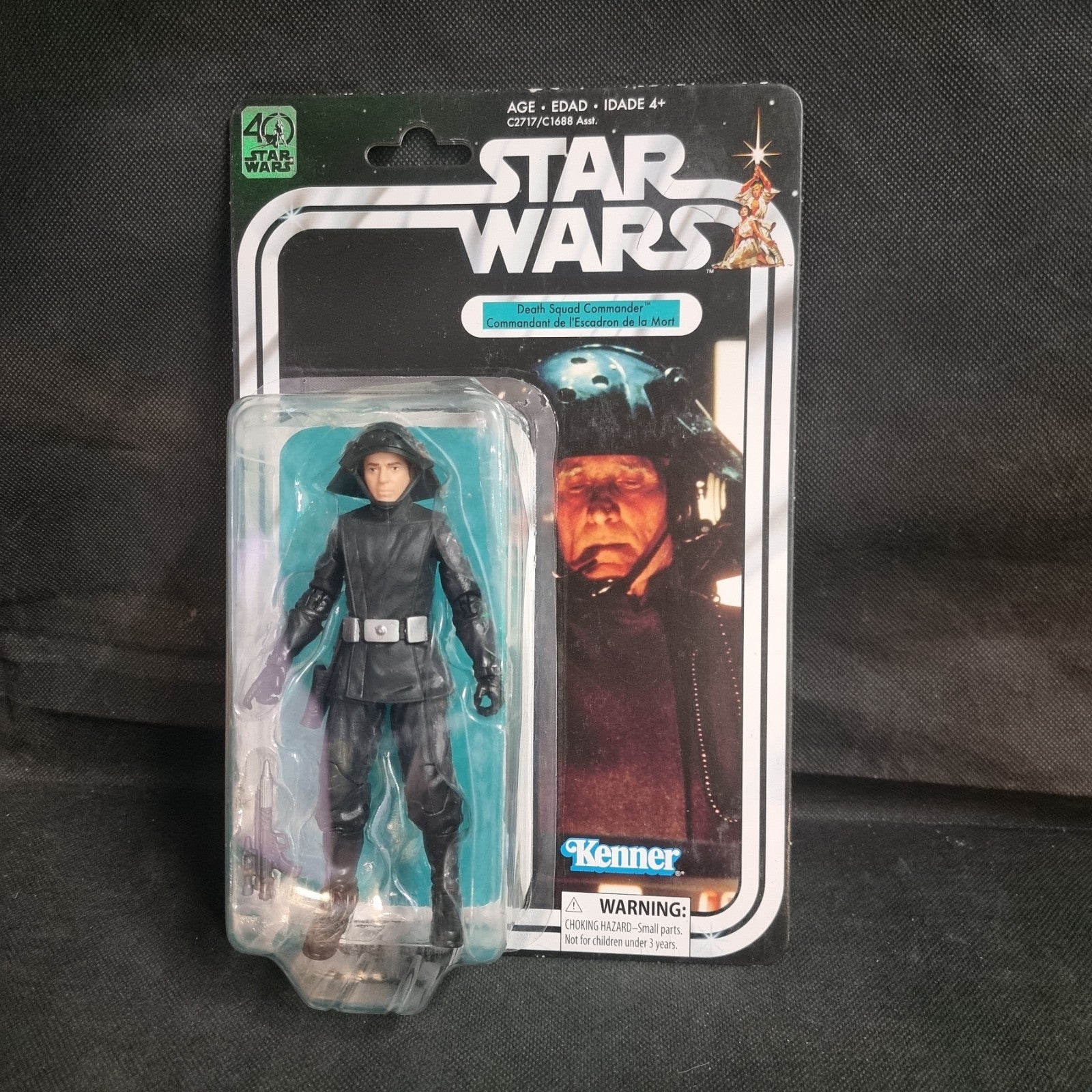 NEW |Star Wars Black Series 40th Anniversary Death Squad Commander Action Figure