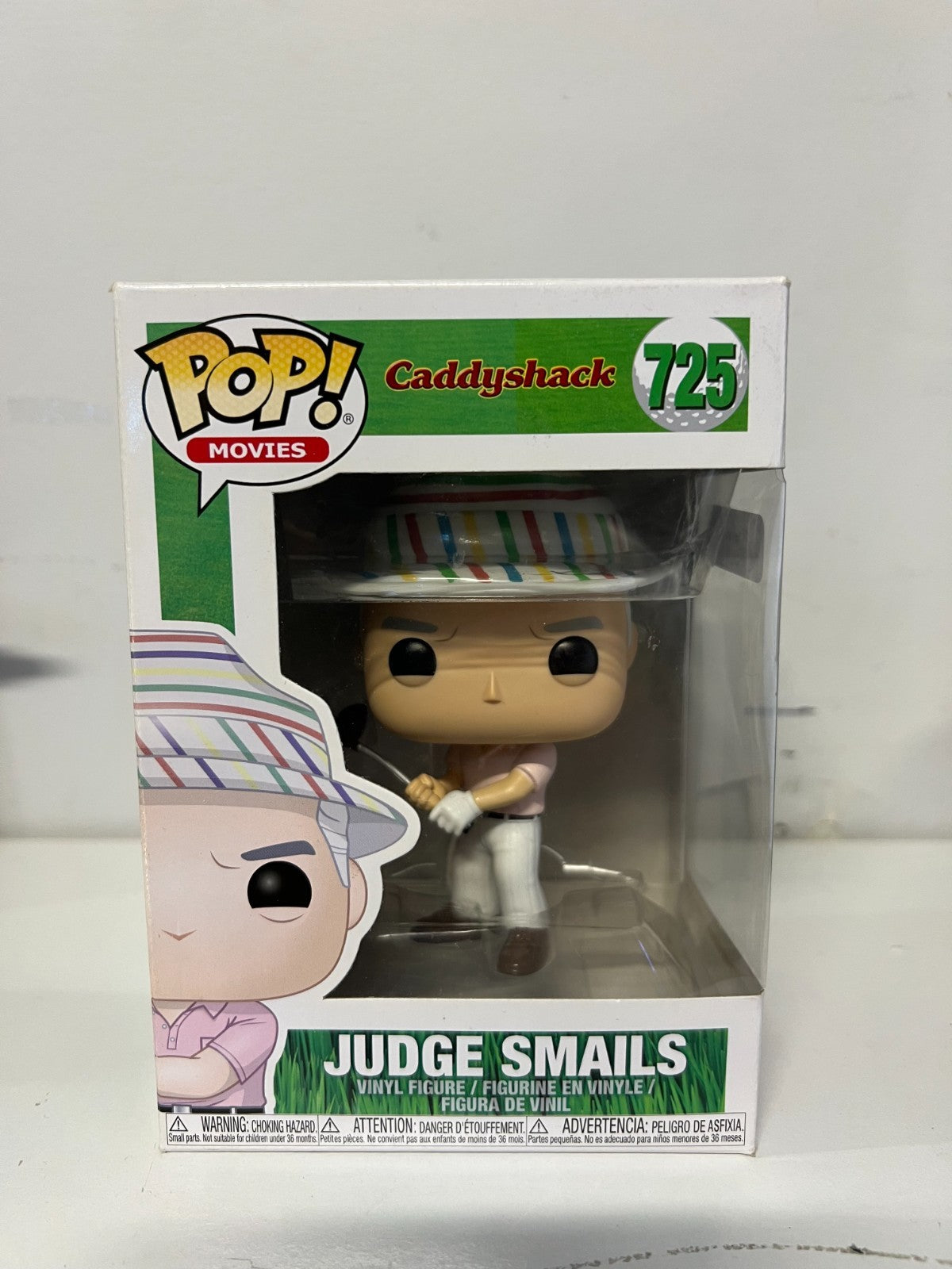 Caddyshack - Judge Smails with Hat (US Exclusive) Pop! Vinyl #725