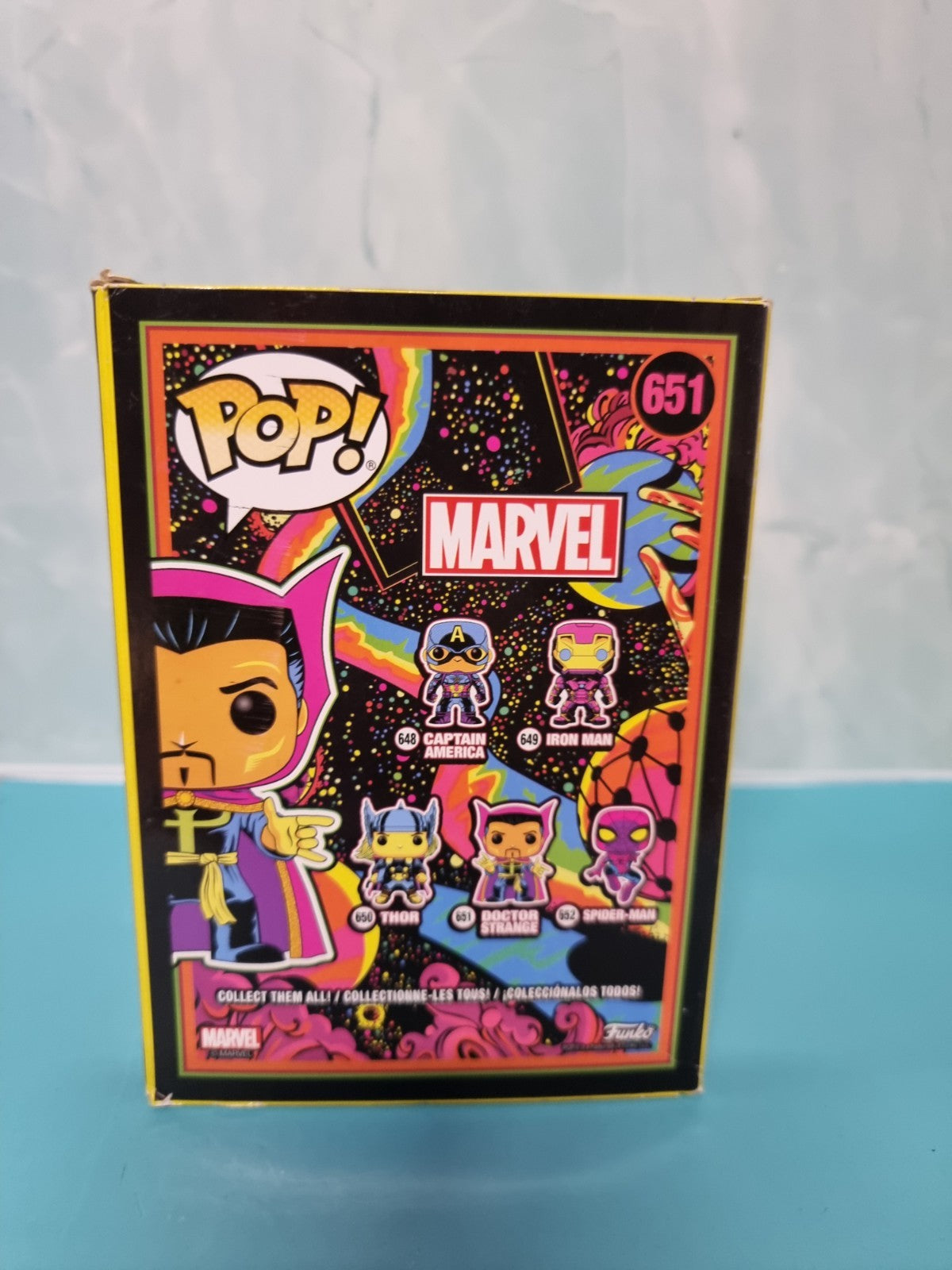 Doctor Strange Funko Pop! Vinyl Blacklight #651 Marvel