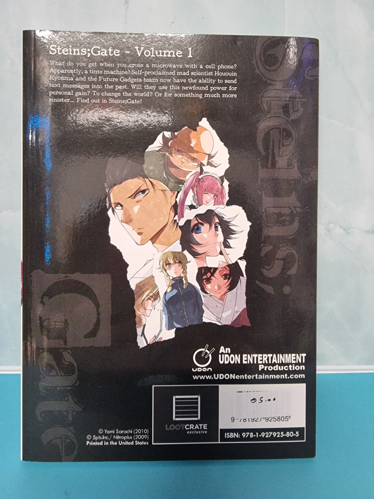 Steins;Gate Steins Gate Volume 1 By Yomi Sarachi (Udon, Paperback) Lootcrate
