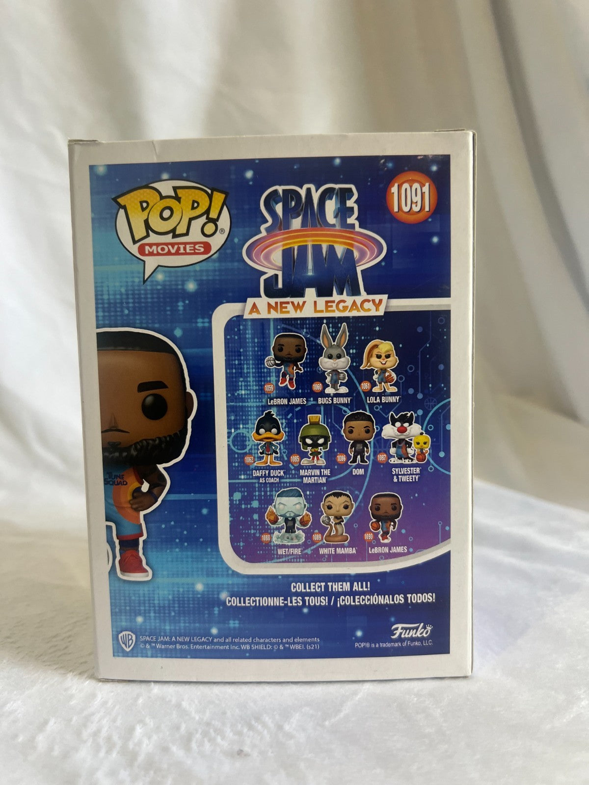 LeBron James Space Jam SE 1091 Funko Pop Vinyl New