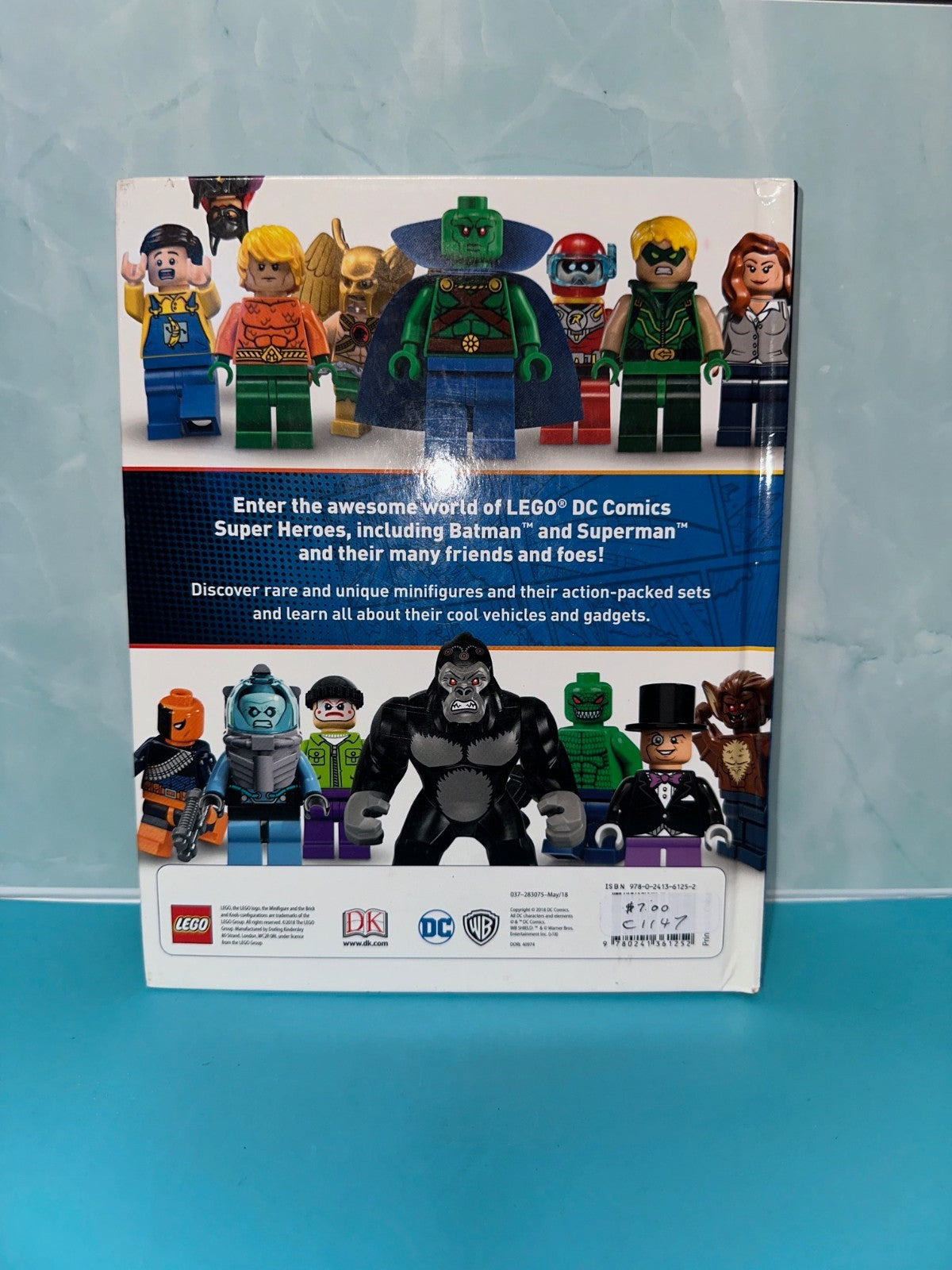 Lego DC Comics Super Heroes Character Encyclopedia 2018 Hardcover