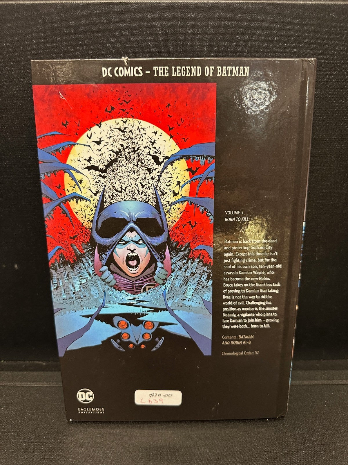 DC Comics The Legend of Batman Volume 3 Born to Kill Hardcover Eaglemoss