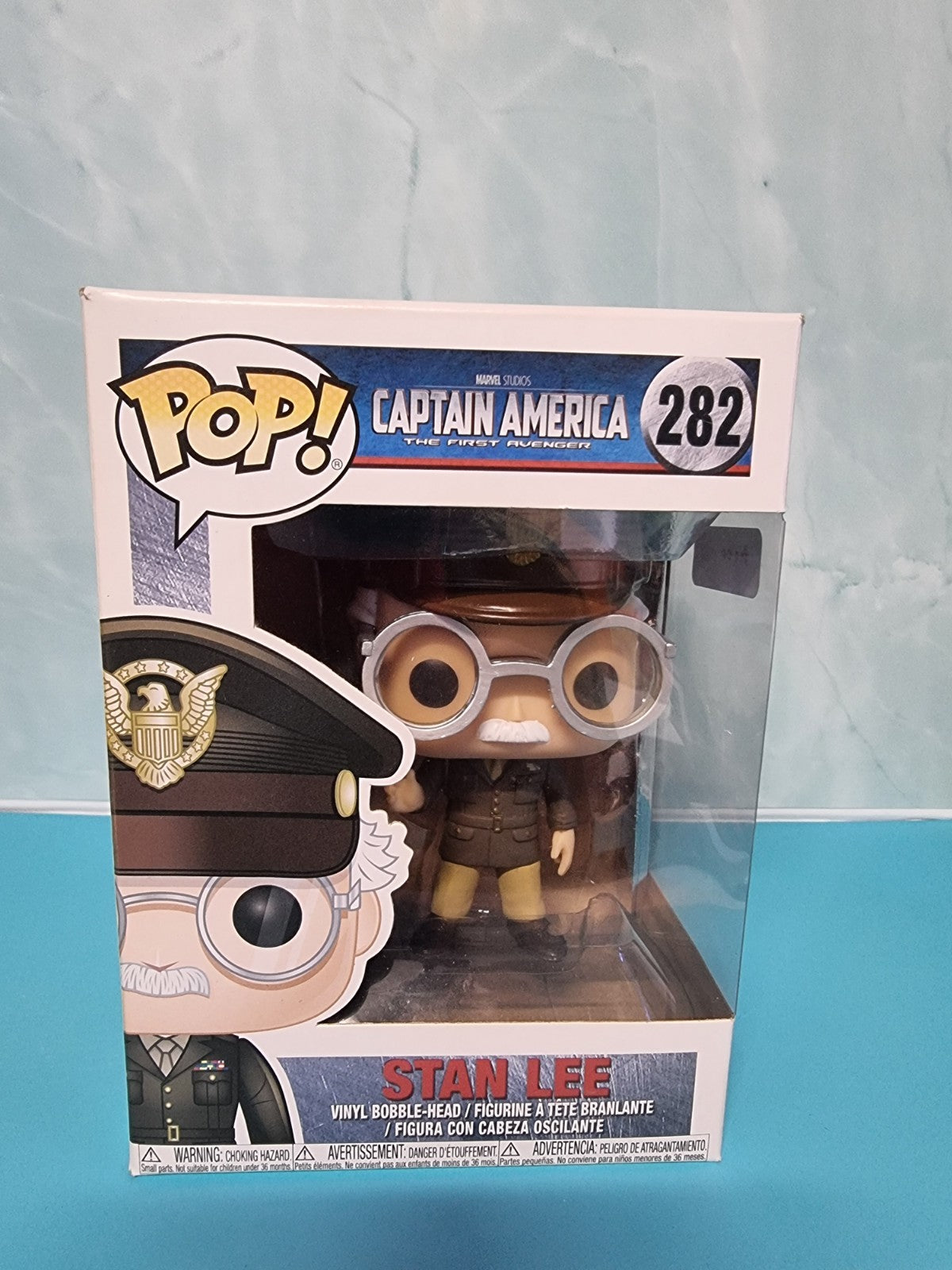 Funko Pop! Vinyl Marvel Captain America The First Avenger Stan Lee #282