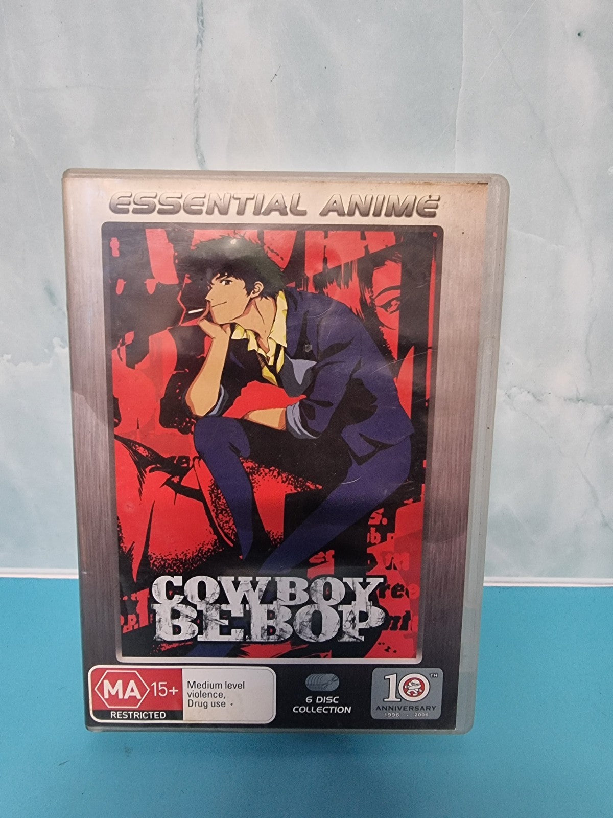 Cowboy Bebop Boxset DVD 6 Disc DVD Set Essential Anime Madman 10th Anniversary