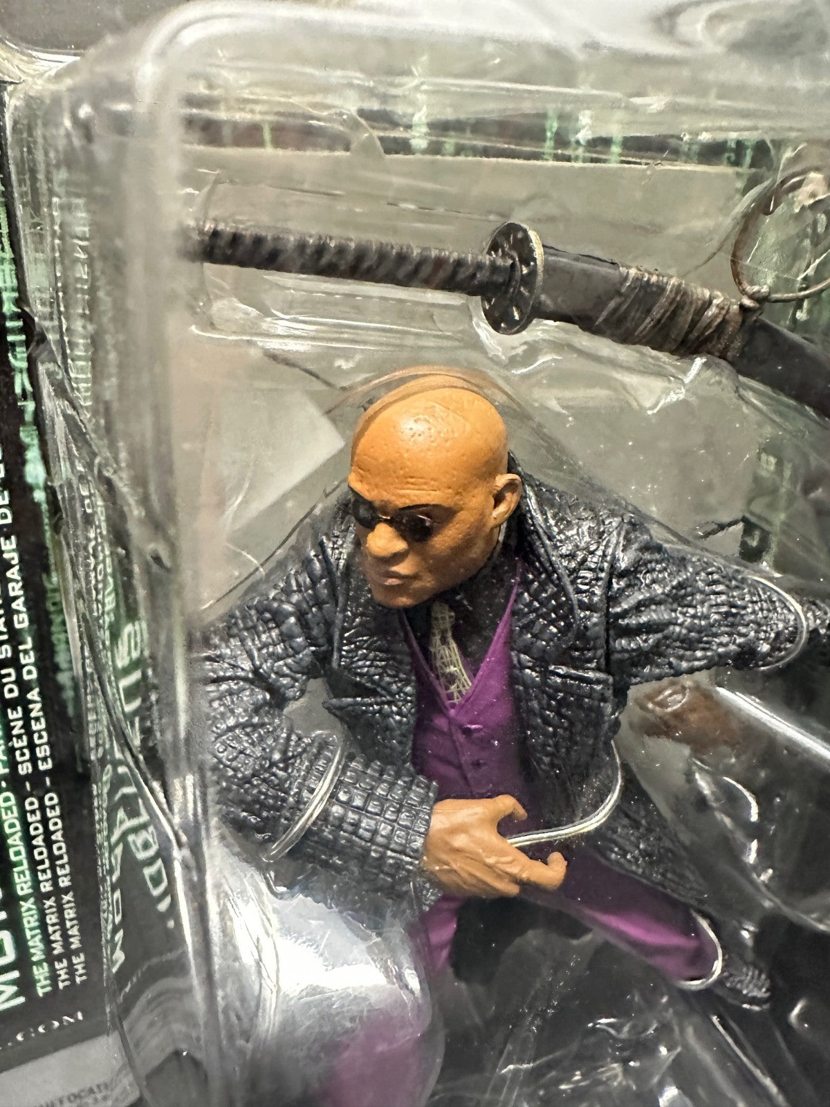 MCFARLANE TOYS MATRIX SERIES 1 MORPHEUS ACTION FIGURE 2003 Factory Sealed