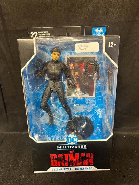 The Batman (2022) - Selina Kyle Catwoman Unmasked DC Multiverse 7” Action Figure